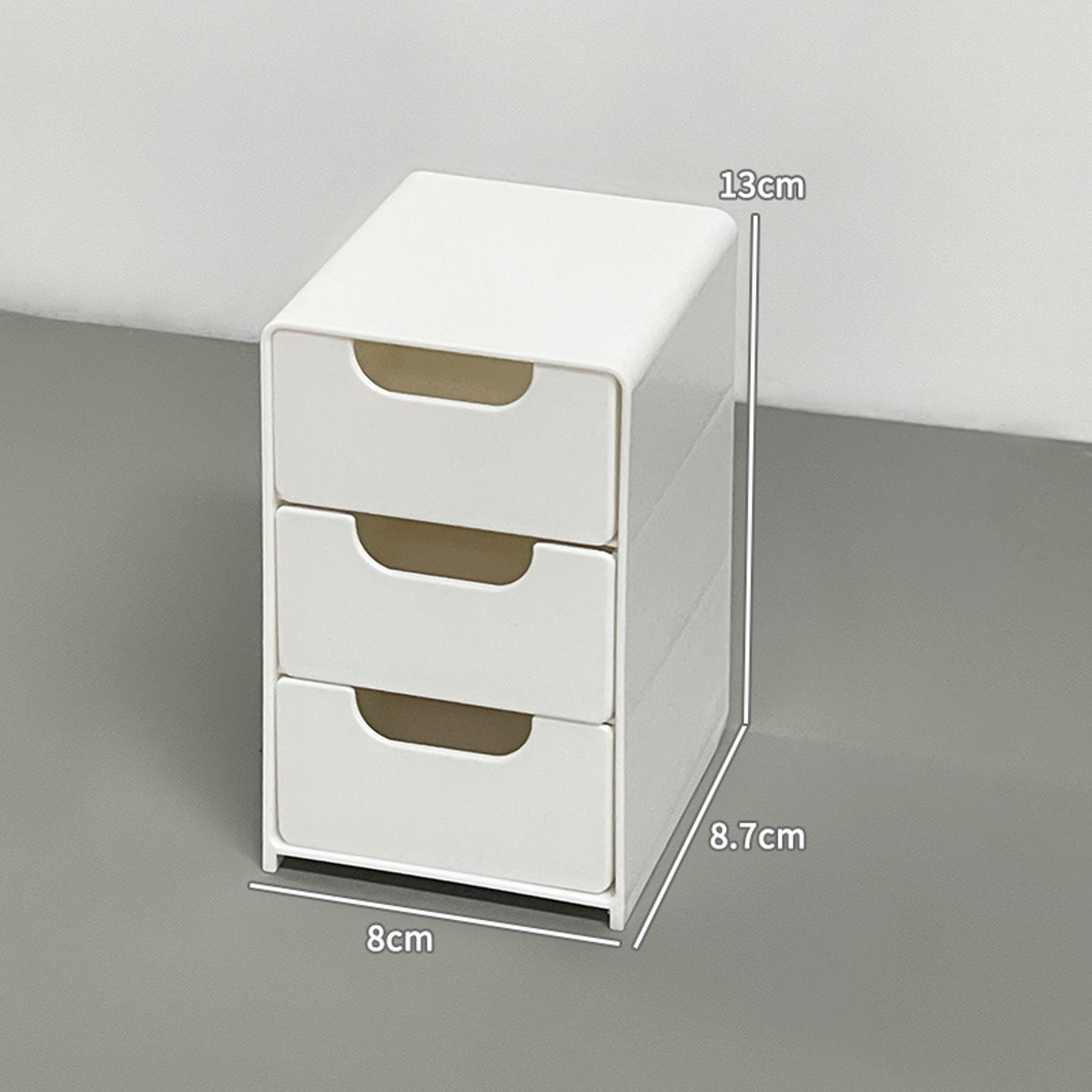 Compact Drawer Storage Organizer Desktop Storage Box  Stationery Holder 3