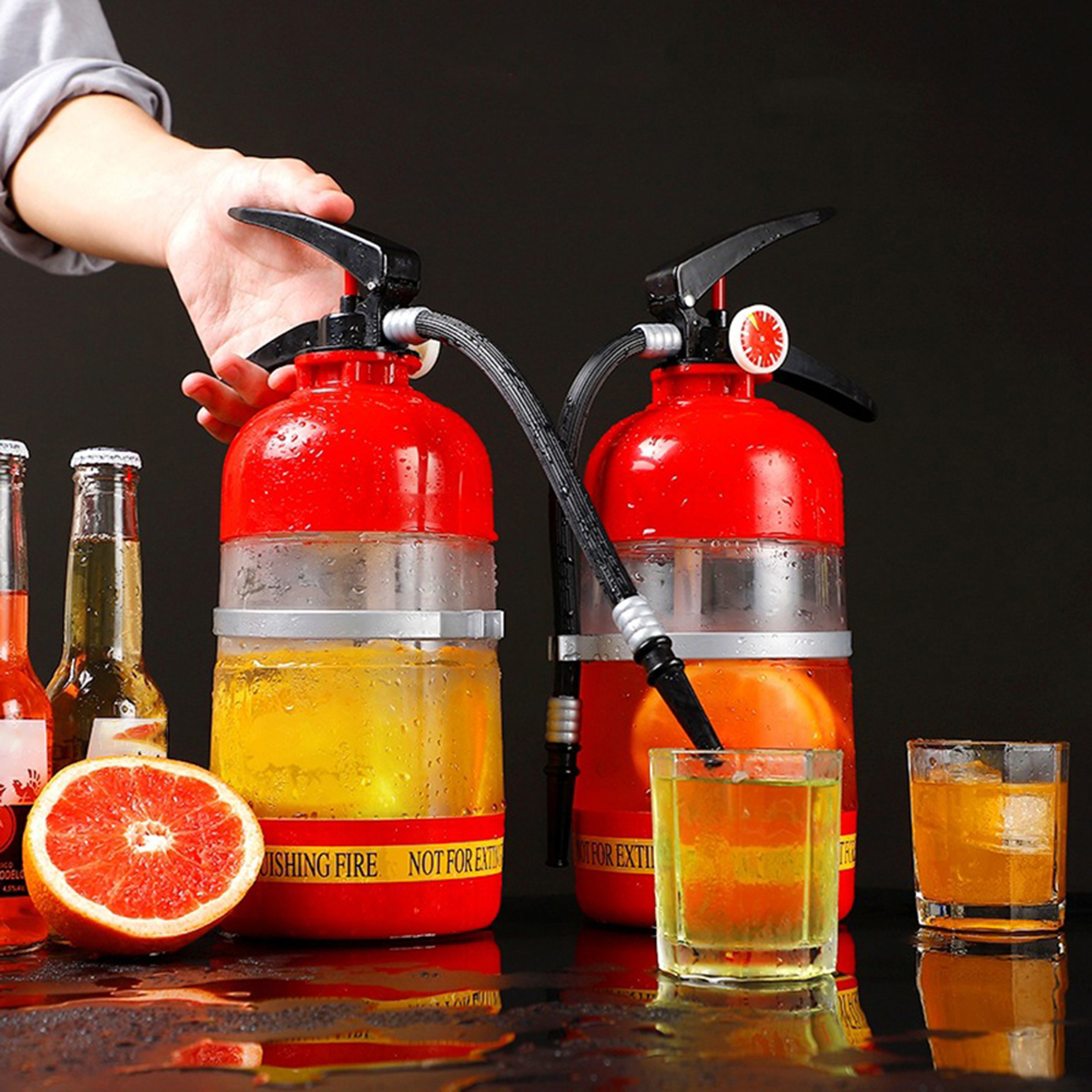 Fire Extinguisher Beer Dispenser Unique Party Drink Pourer  Wine Pourer 0
