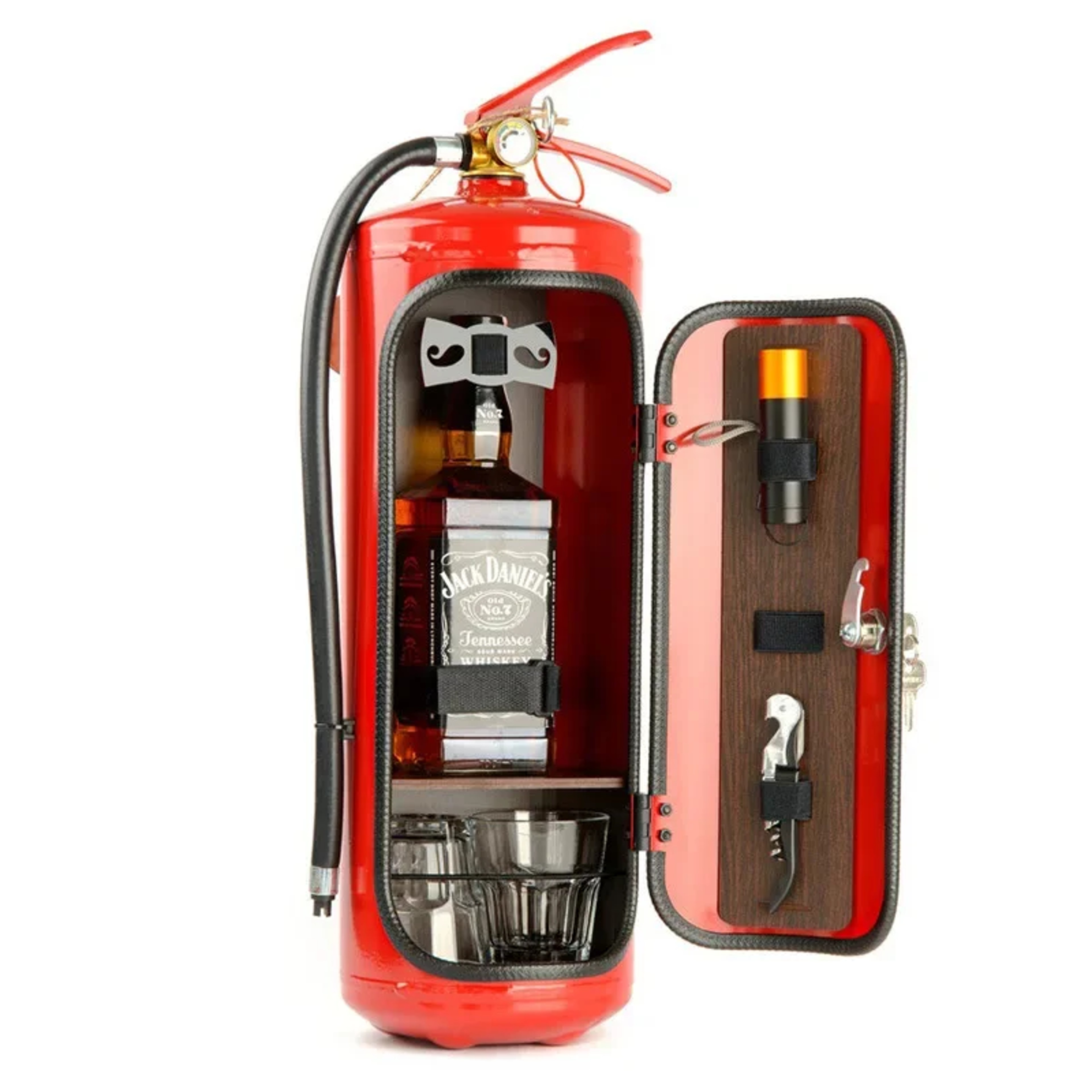 Fire Extinguisher Mini Bar Wine Cabinet Creative Wine Storage  Novelty Home Bar Decor Gift 0