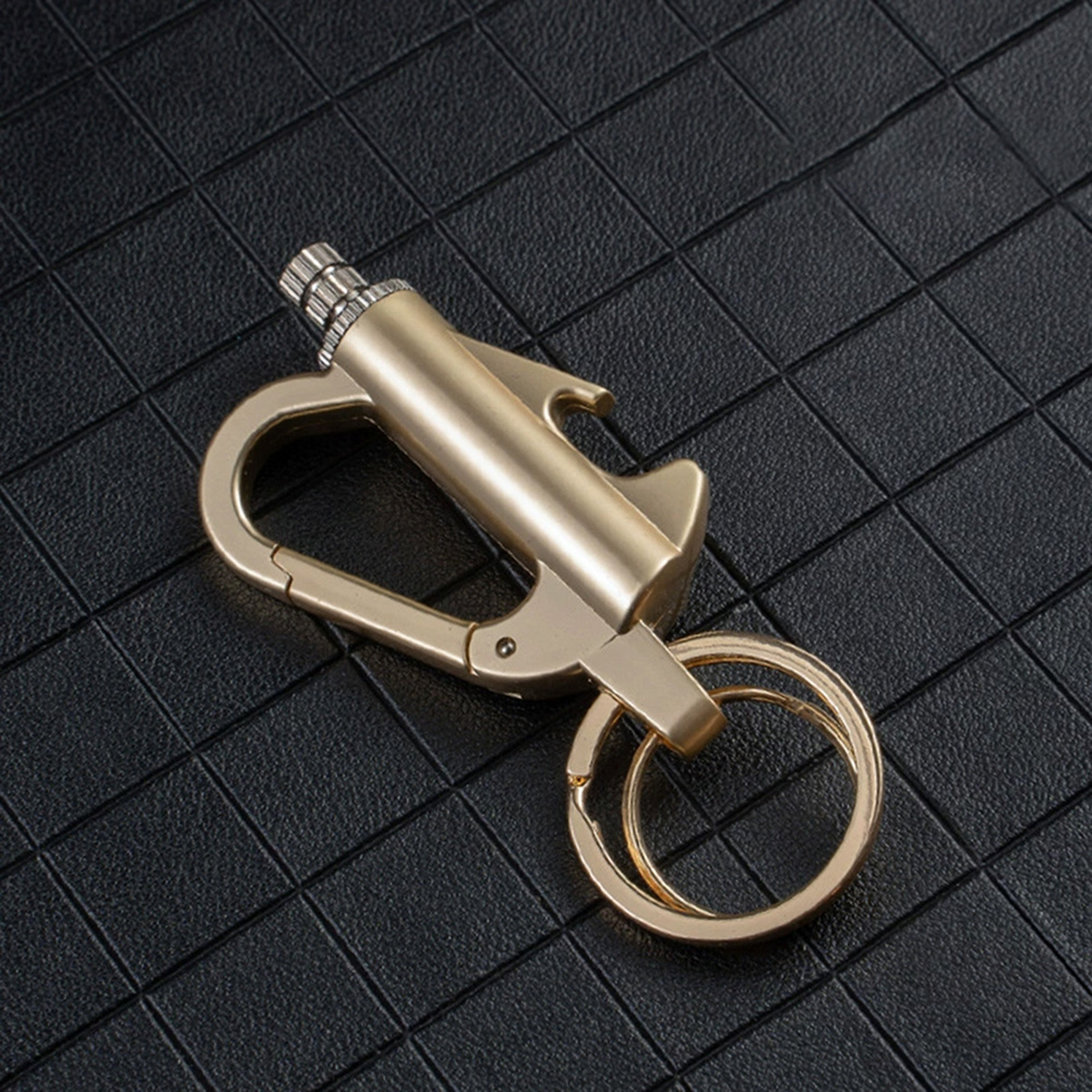 Permanent Match Lighter Keychain Waterproof Survival Fire Starter 6