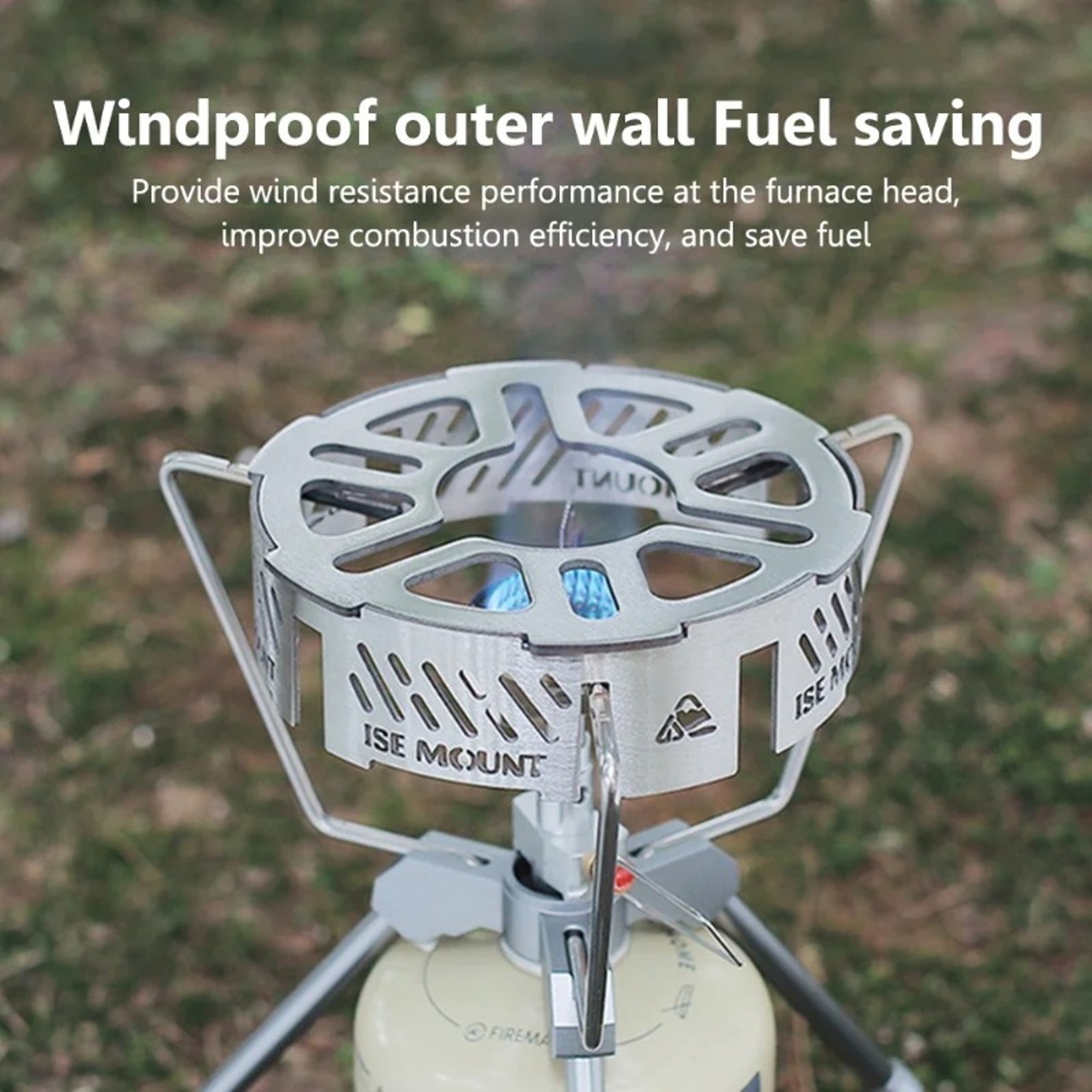 Portable Camping Stove Windscreen Shield Windproof Mini Stove Guard For Outdoor Cooking 3