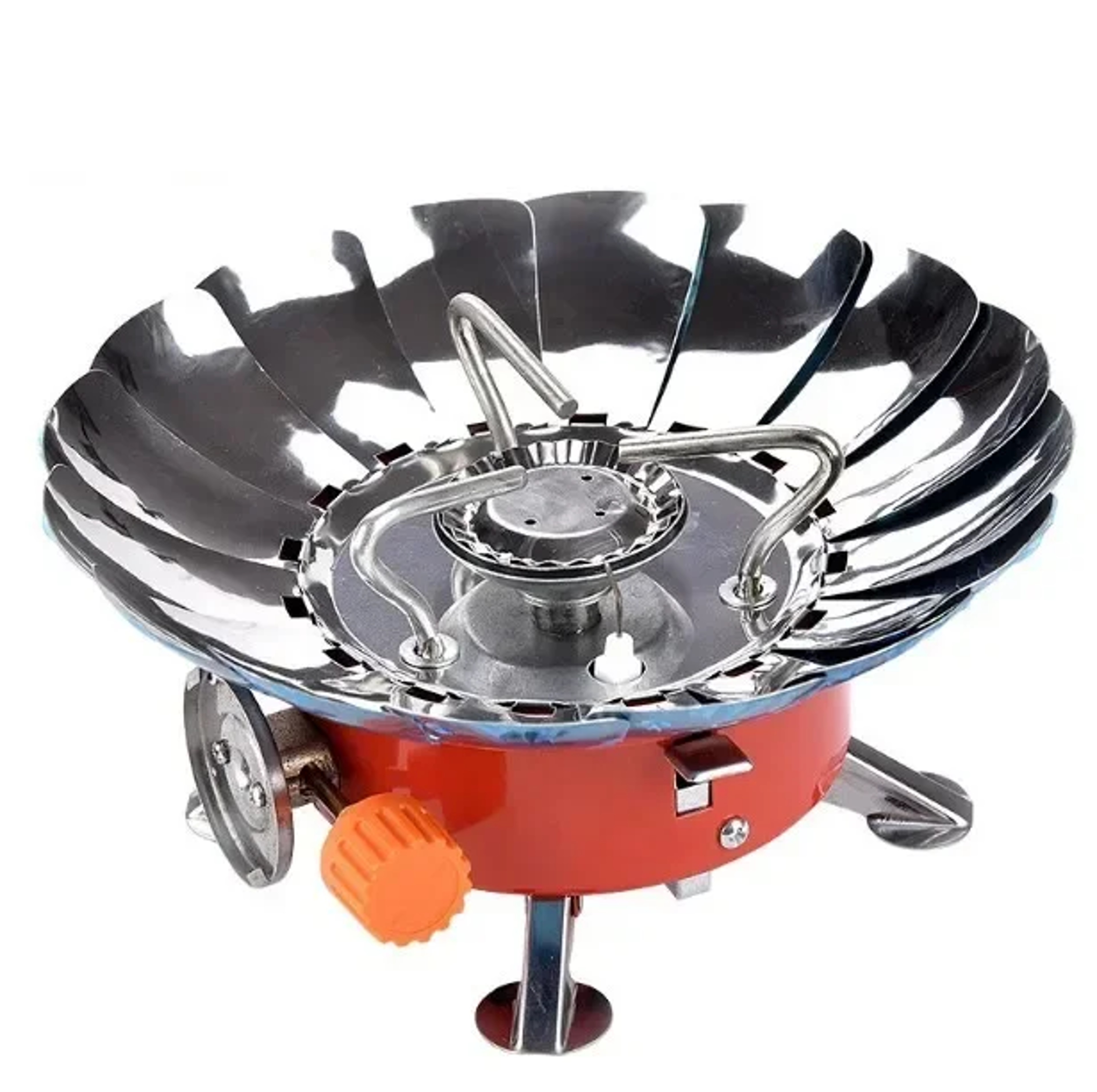 Windproof Stove Foldable Mini Gas Stove For Hiking Backpacking Picnic 0