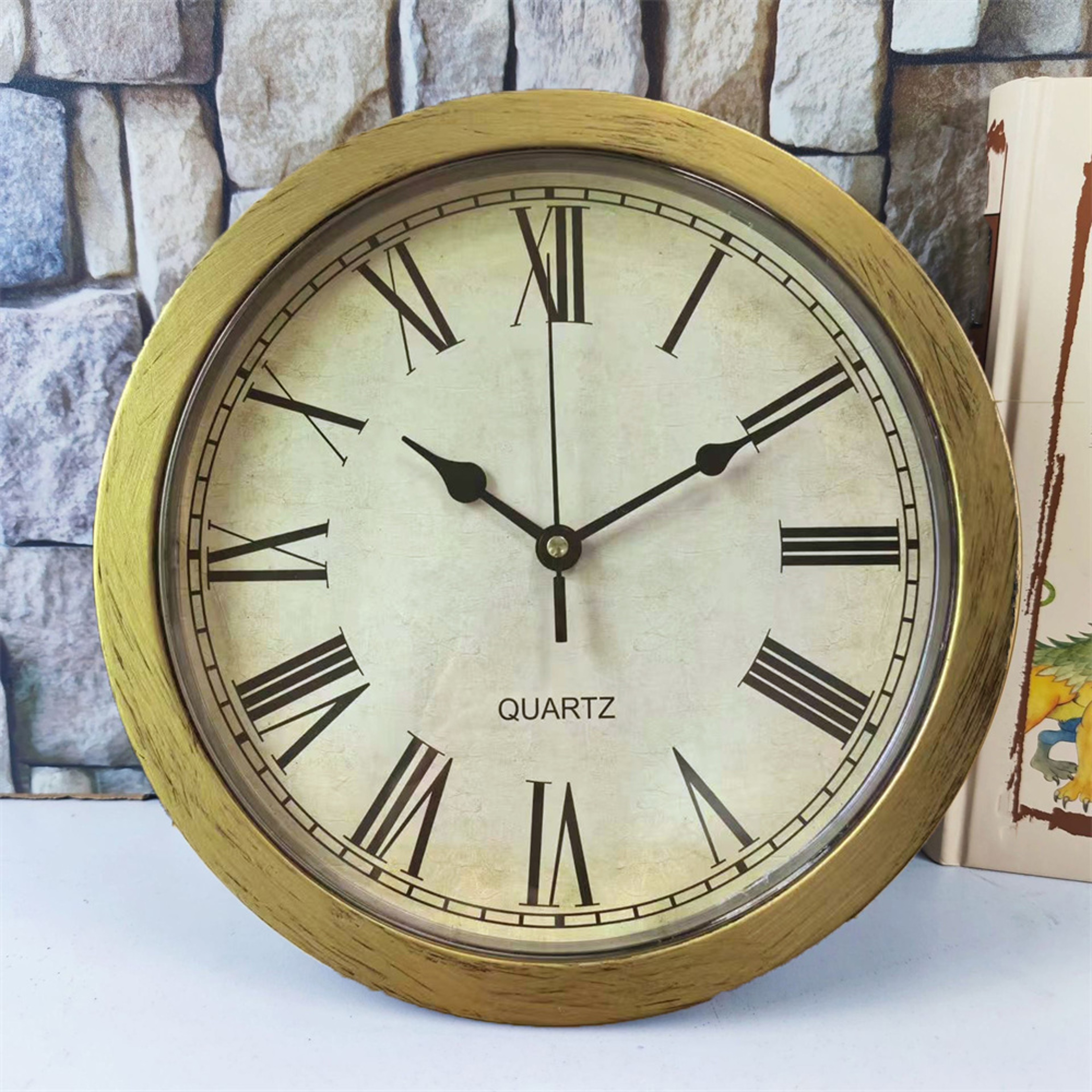 Hidden Safe Wall Clock With Secret Compartment For Cash Jewelry Keys 6