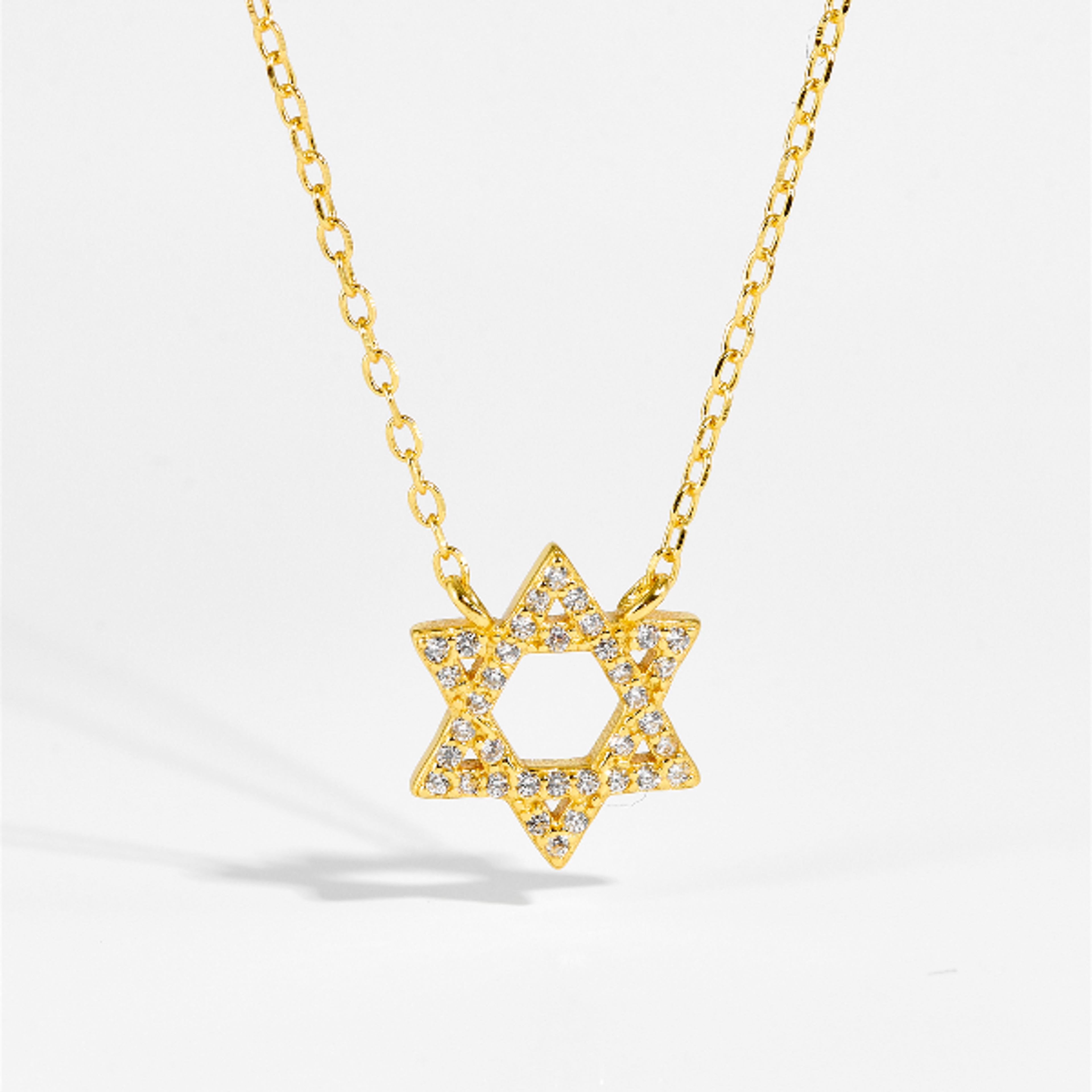 DPLAOPA Women 925 Sterling Silver Gold Silver Star of David Pendant 2024 Necklace Making Fashion Wed