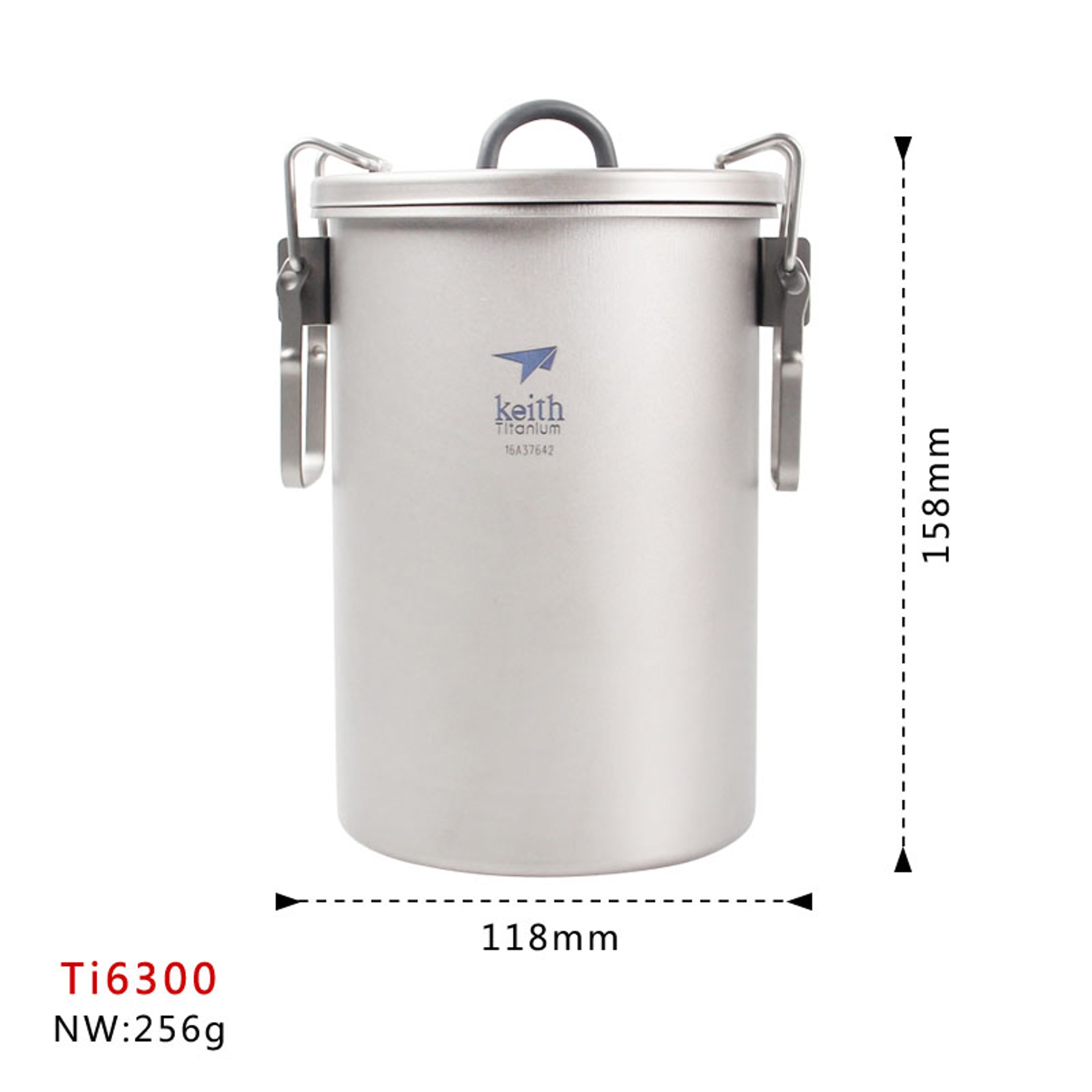 Titanium Camping Pot Ultralight Backpacking Cookware And Portable Rice Steamer Mug 5