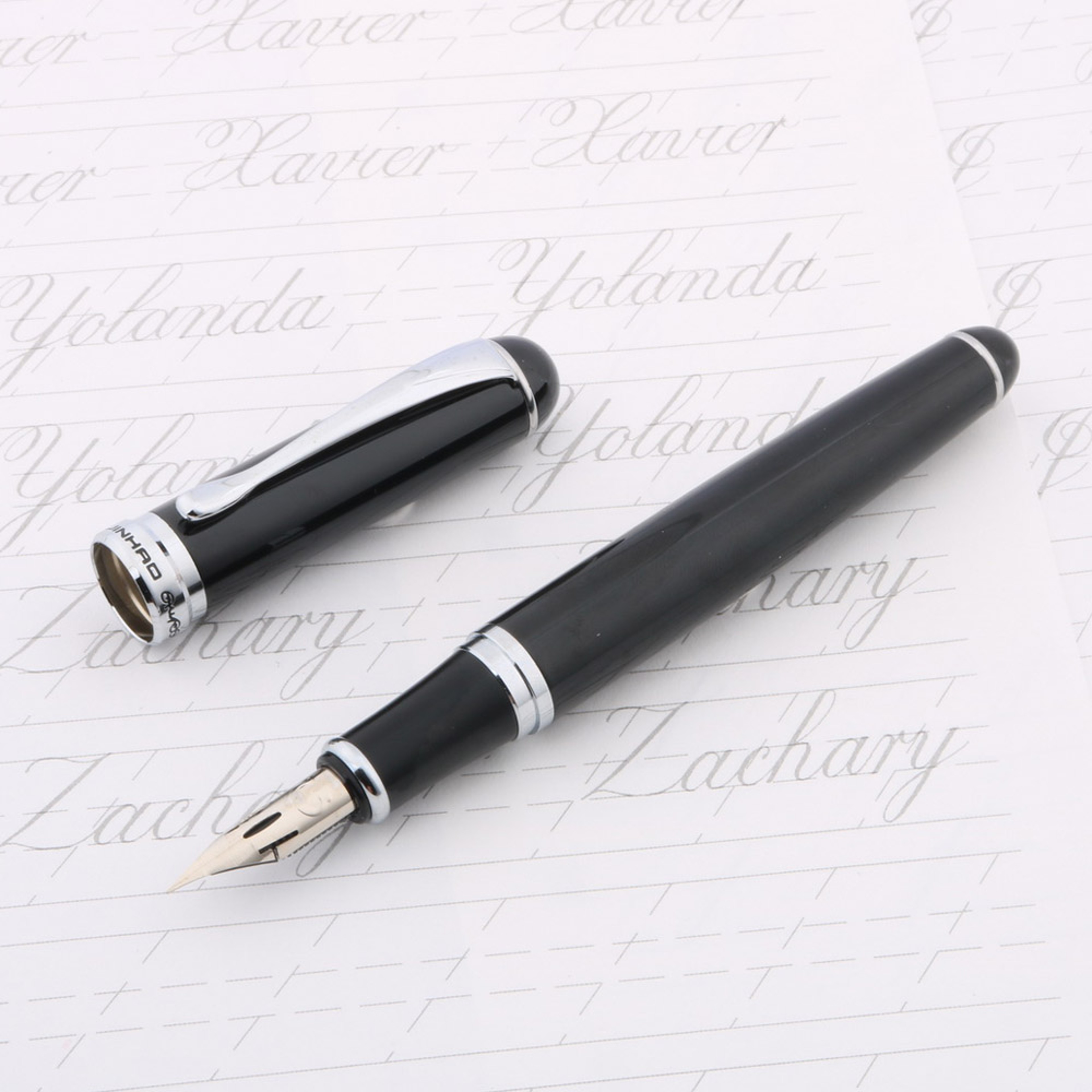 Engraved Copperplate Calligraphy Pen With Flex Nib For Elegant Handwriting 5