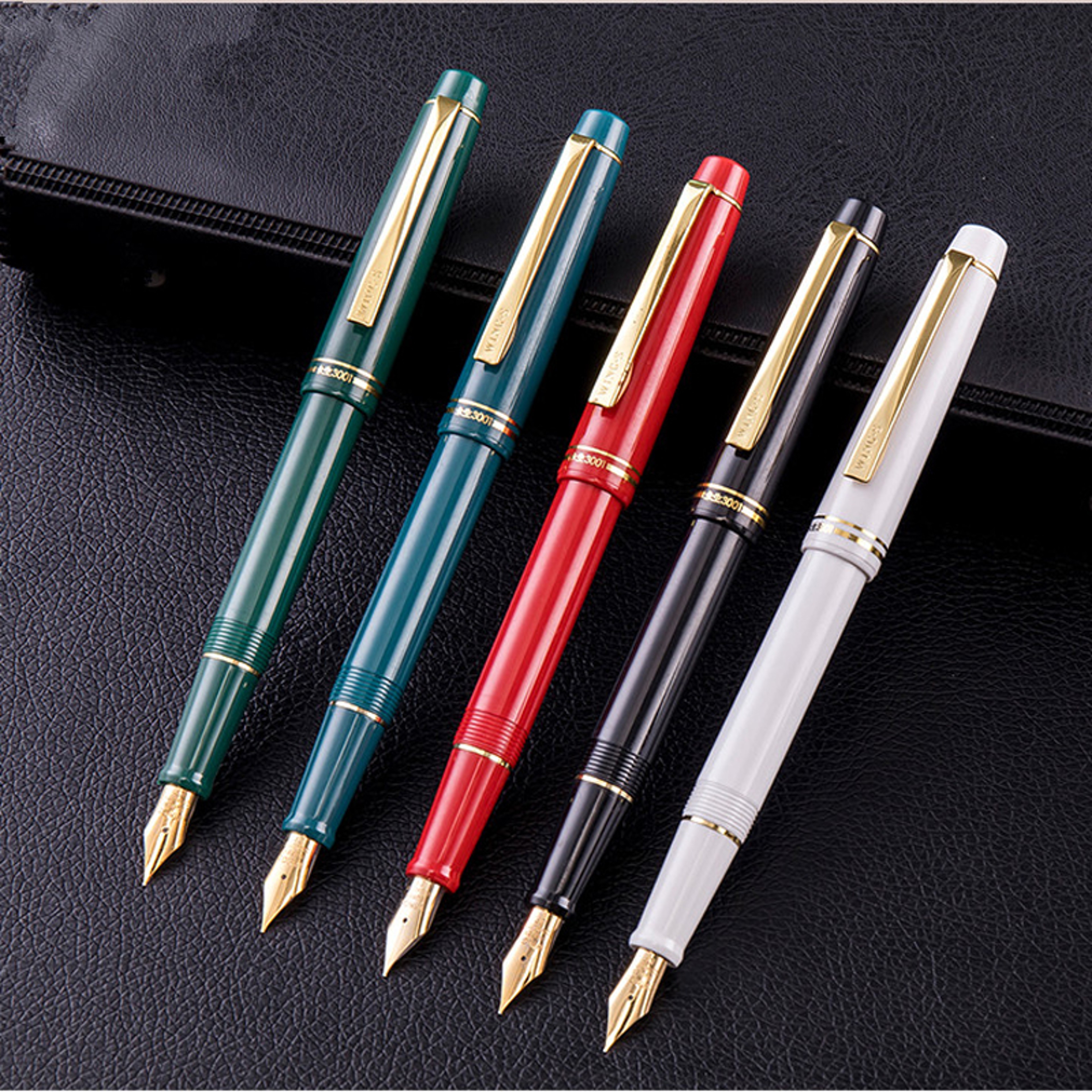 Precision Flow Fine Tip Fountain Pen With Rotating Cap For Smooth Writing 4