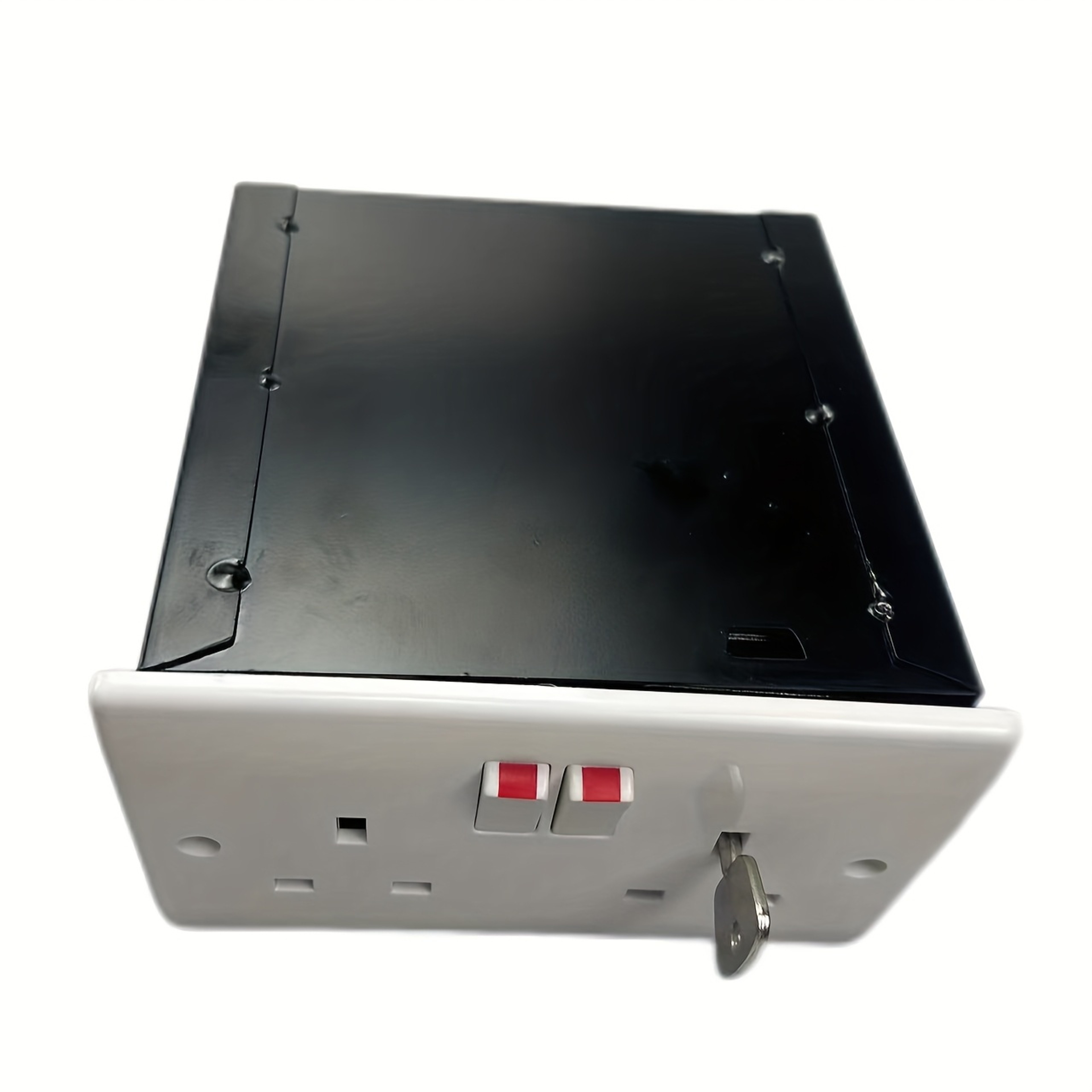 Hidden Wall Safe Socket Box Concealed Outlet Safe for Cash Jewelry Storage – view 1