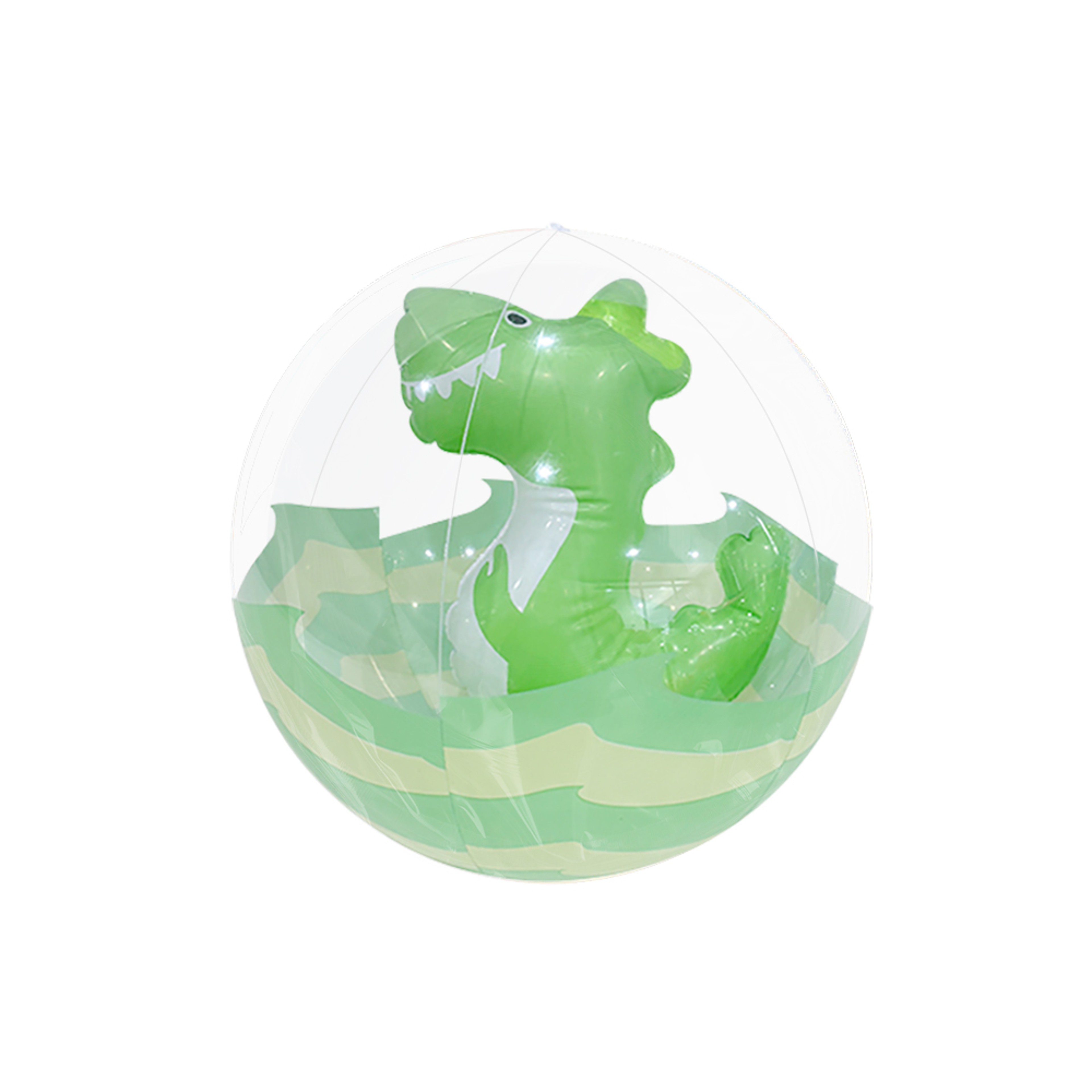 Dinosaur Beach Ball With Fish Tail Design For Pool  Summer Parties 7