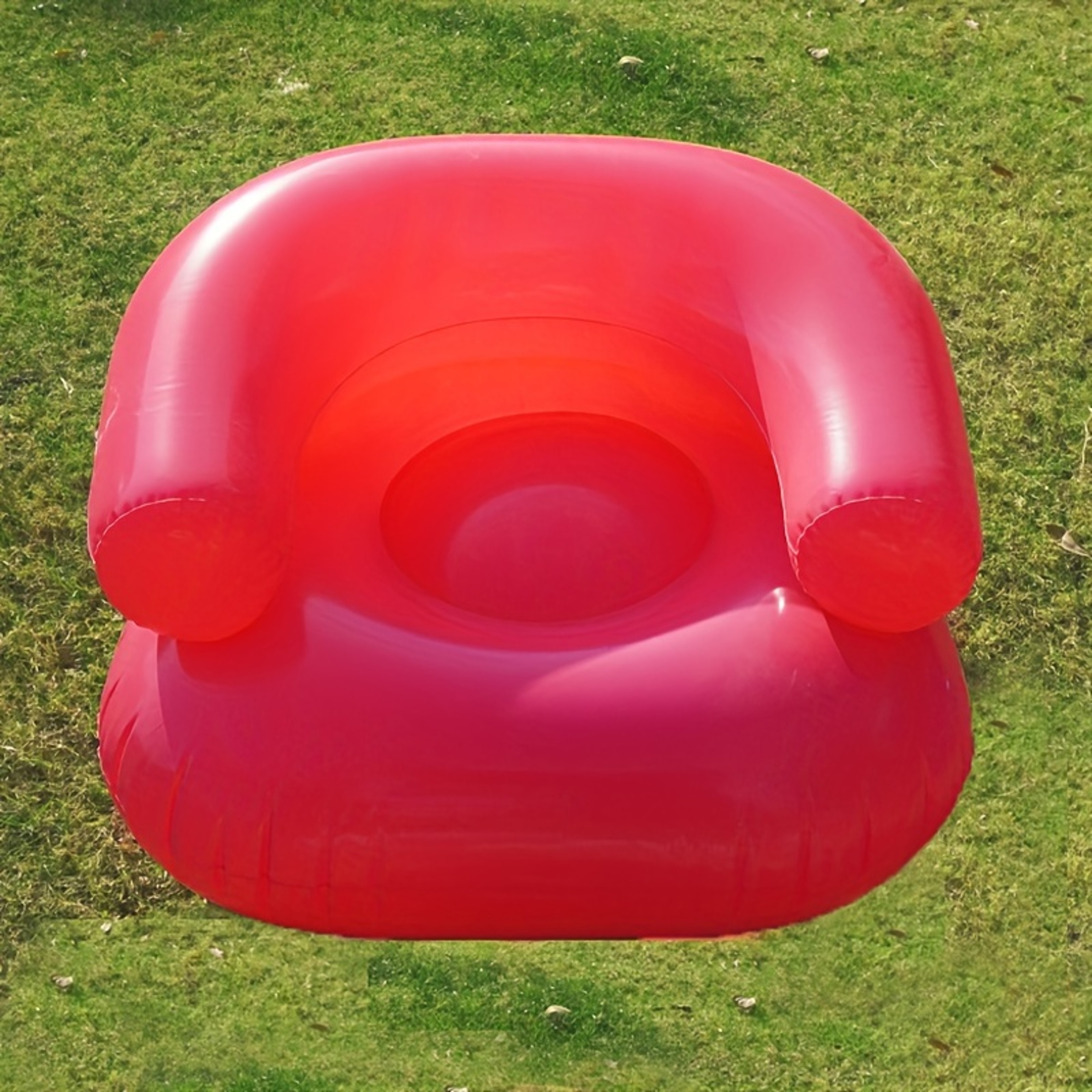 Portable Inflatable Lounger Air Sofa Couch For Beach Camping Travel Relaxation 5