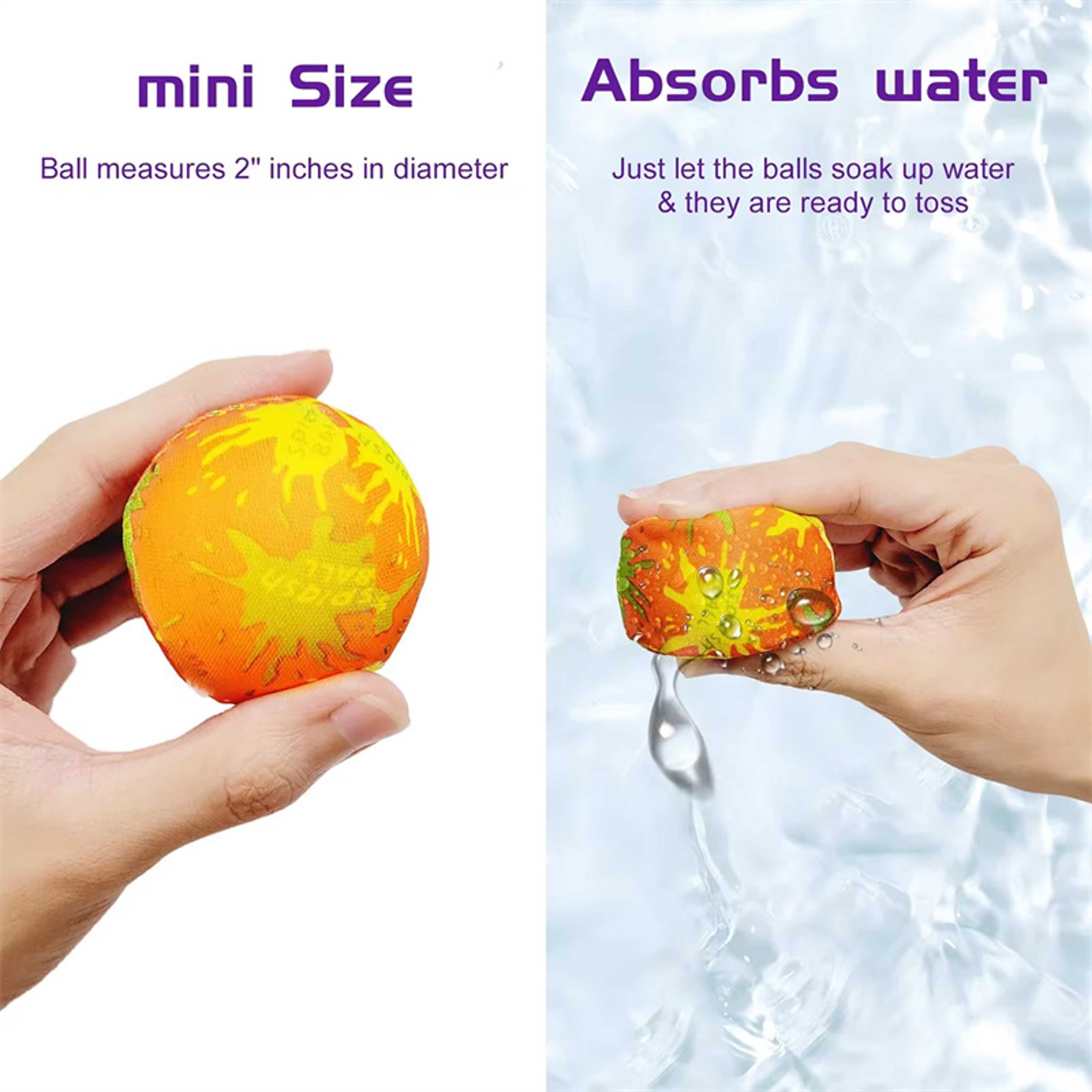 Reusable Water Balloons For Kids Soft Splash Balls For Pool Beach  Backyard Summer Fun 3