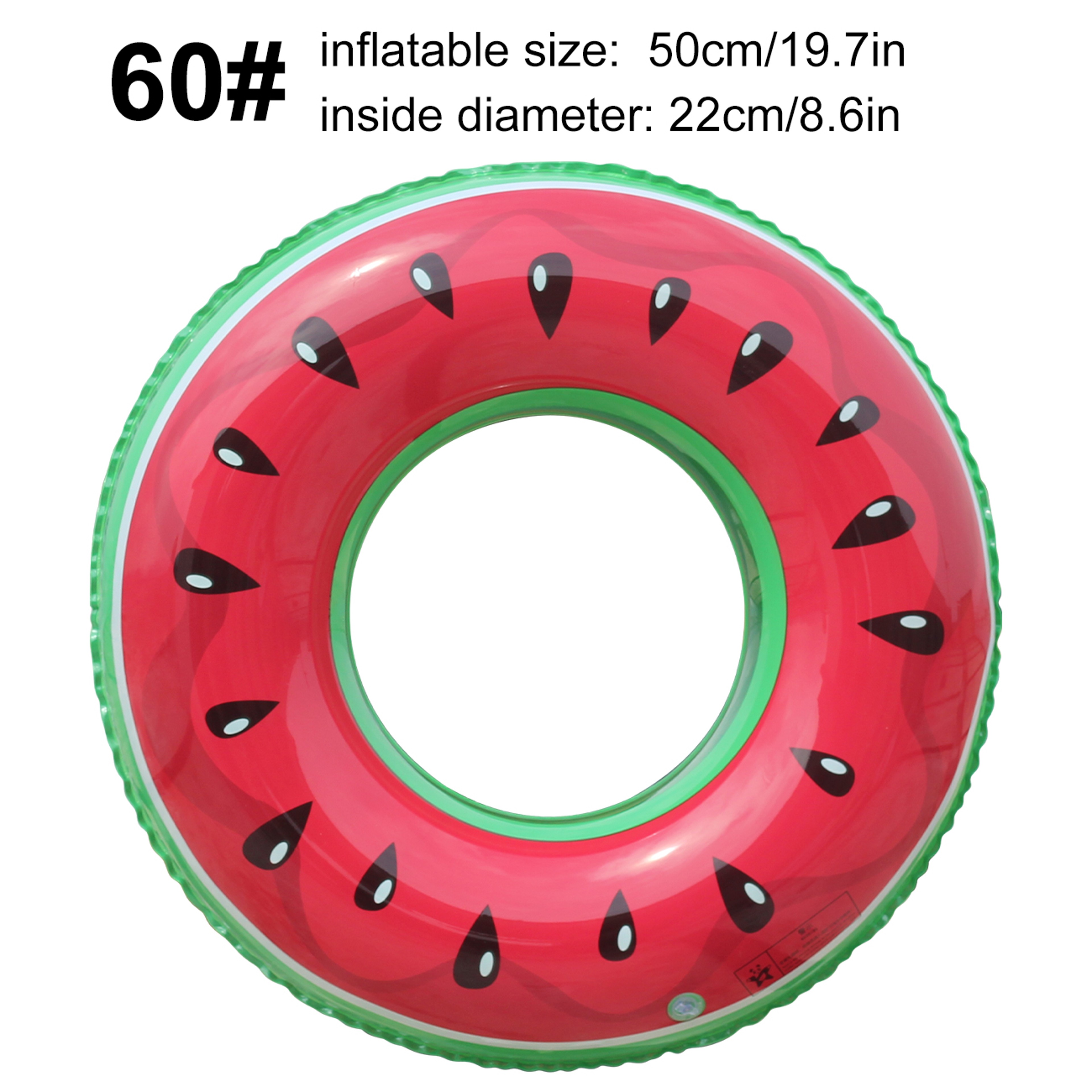 Watermelon Pool Float For Adults Inflatable Swim Ring For Beach  Pool Fun 6