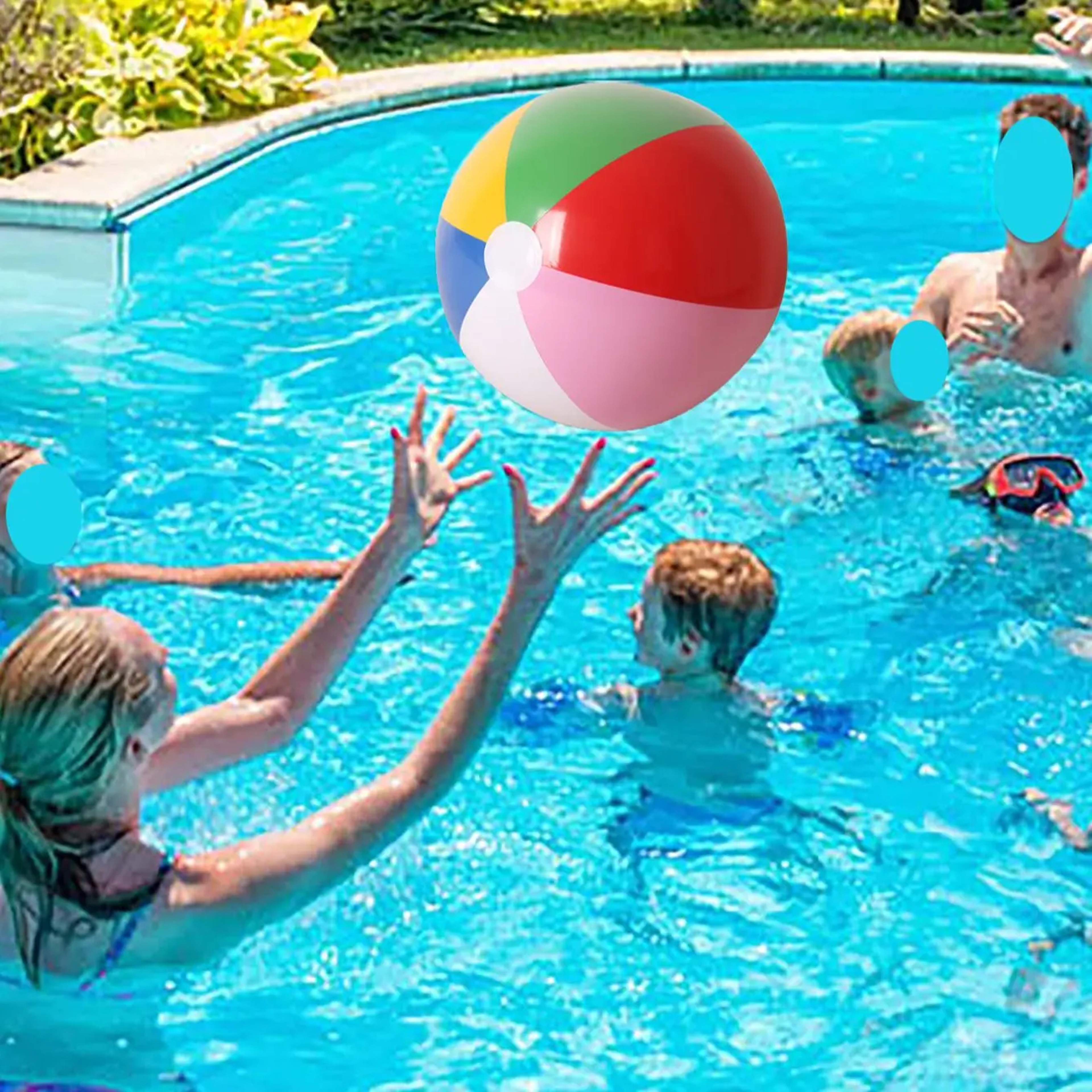 Summer Inflatable Beach Ball for Kids Pool & Party Fun – view 1