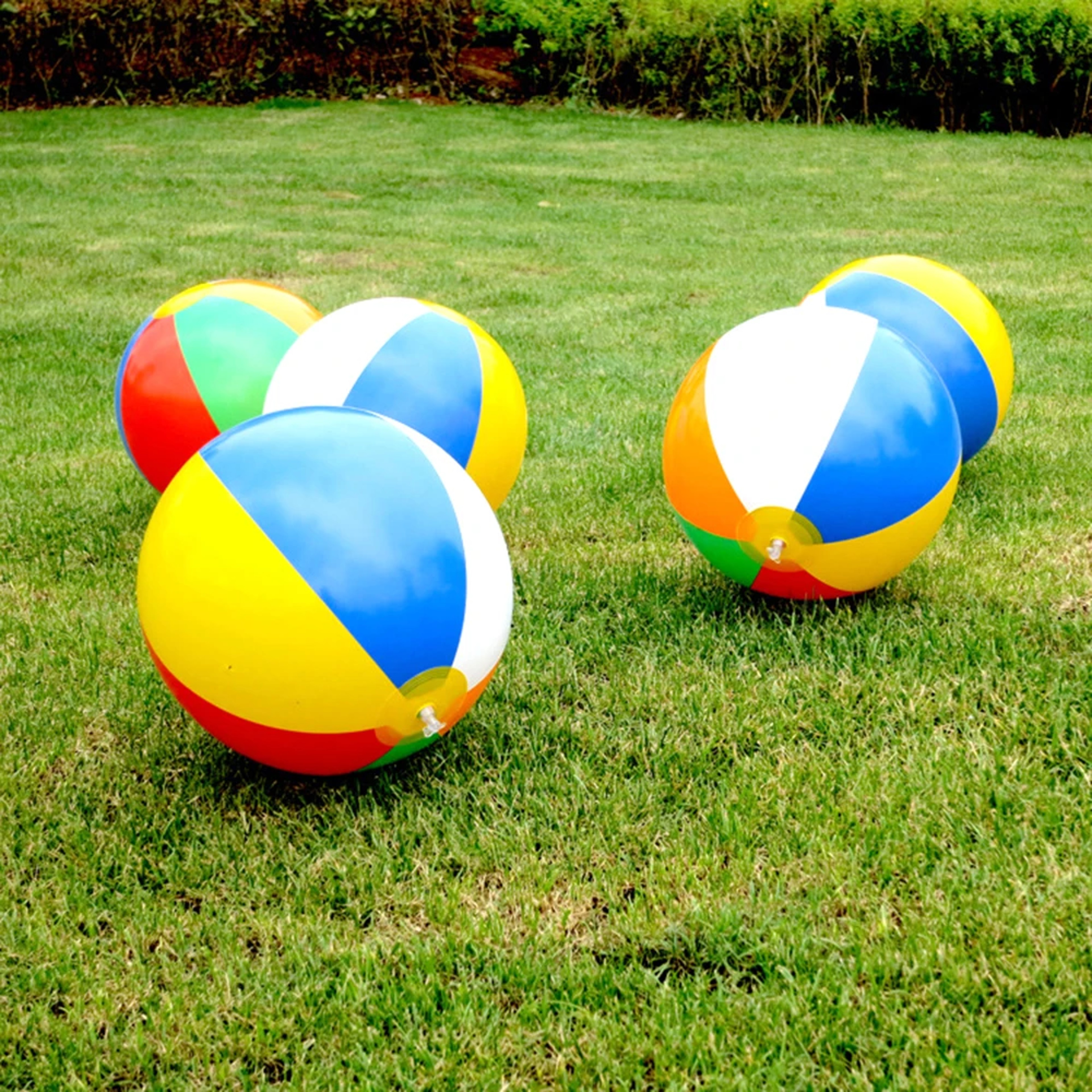 Colorful Inflatable Beach Ball For Kids Outdoor Pool And Summer Water Play 2