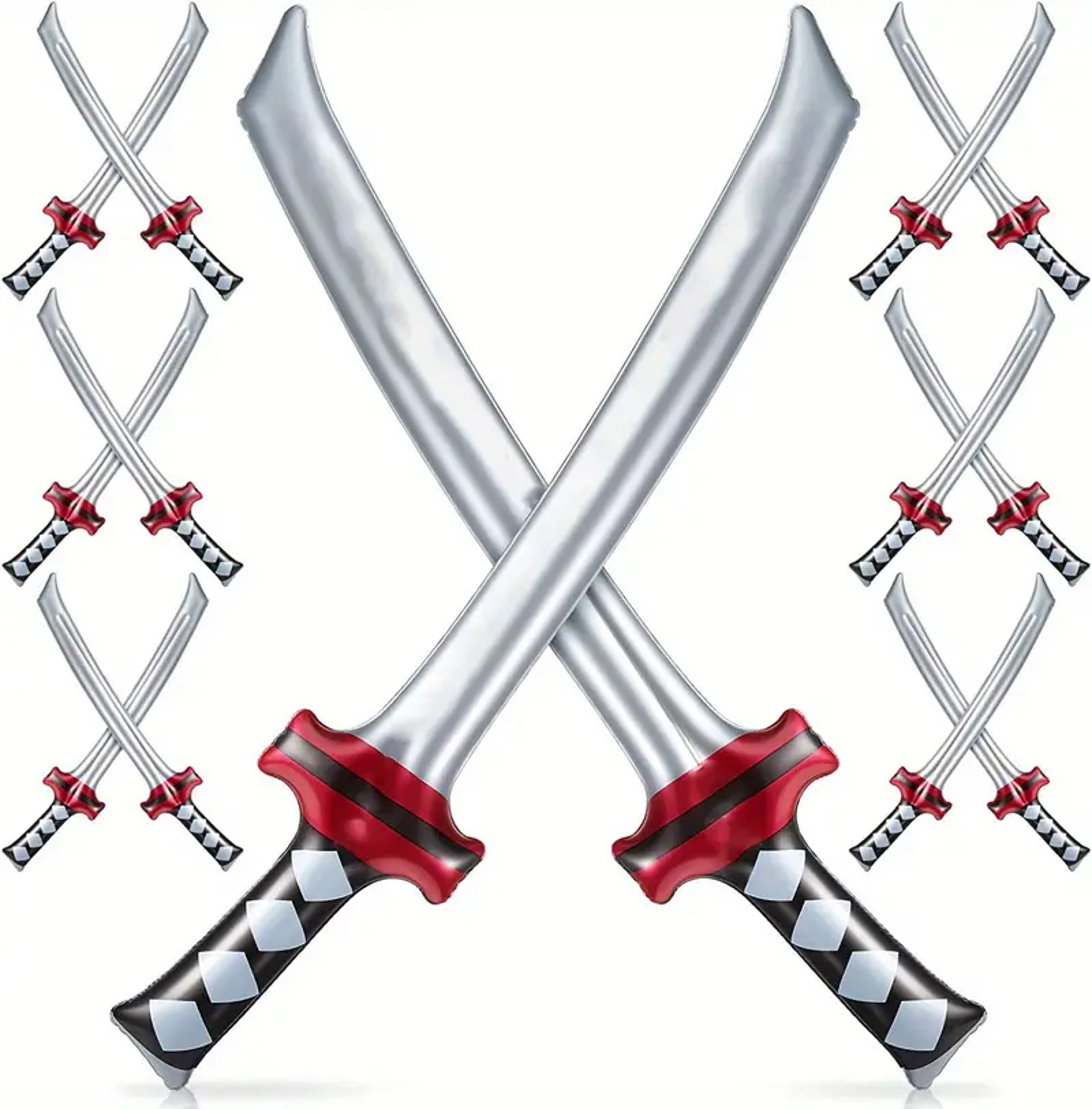 Inflatable Samurai Sword Toy Safe Inflatable Ninja Sword For Kids Cosplay And Parties 0