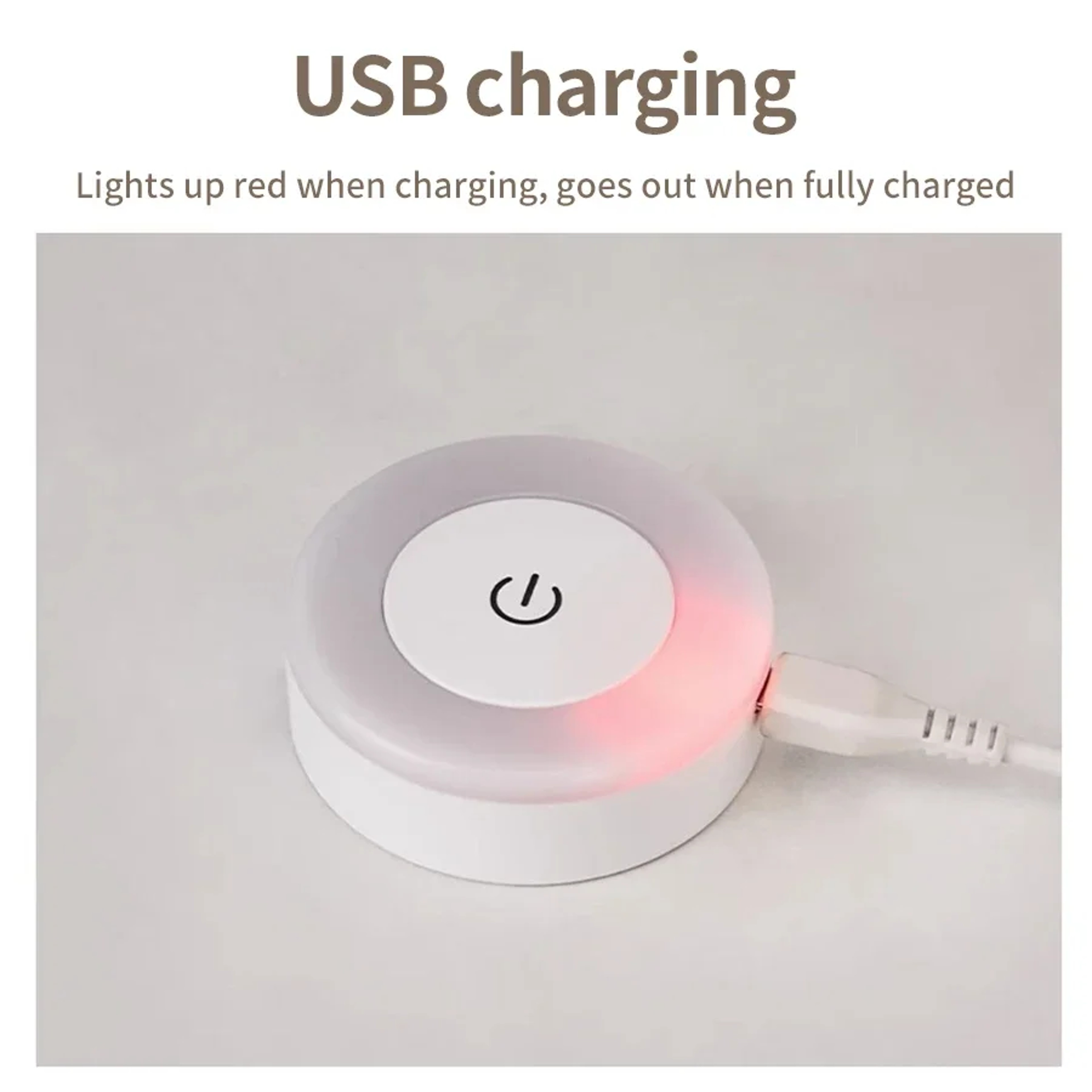 Rechargeable LED Book Light Magnetic Wall Reading Light With Touch Control 3
