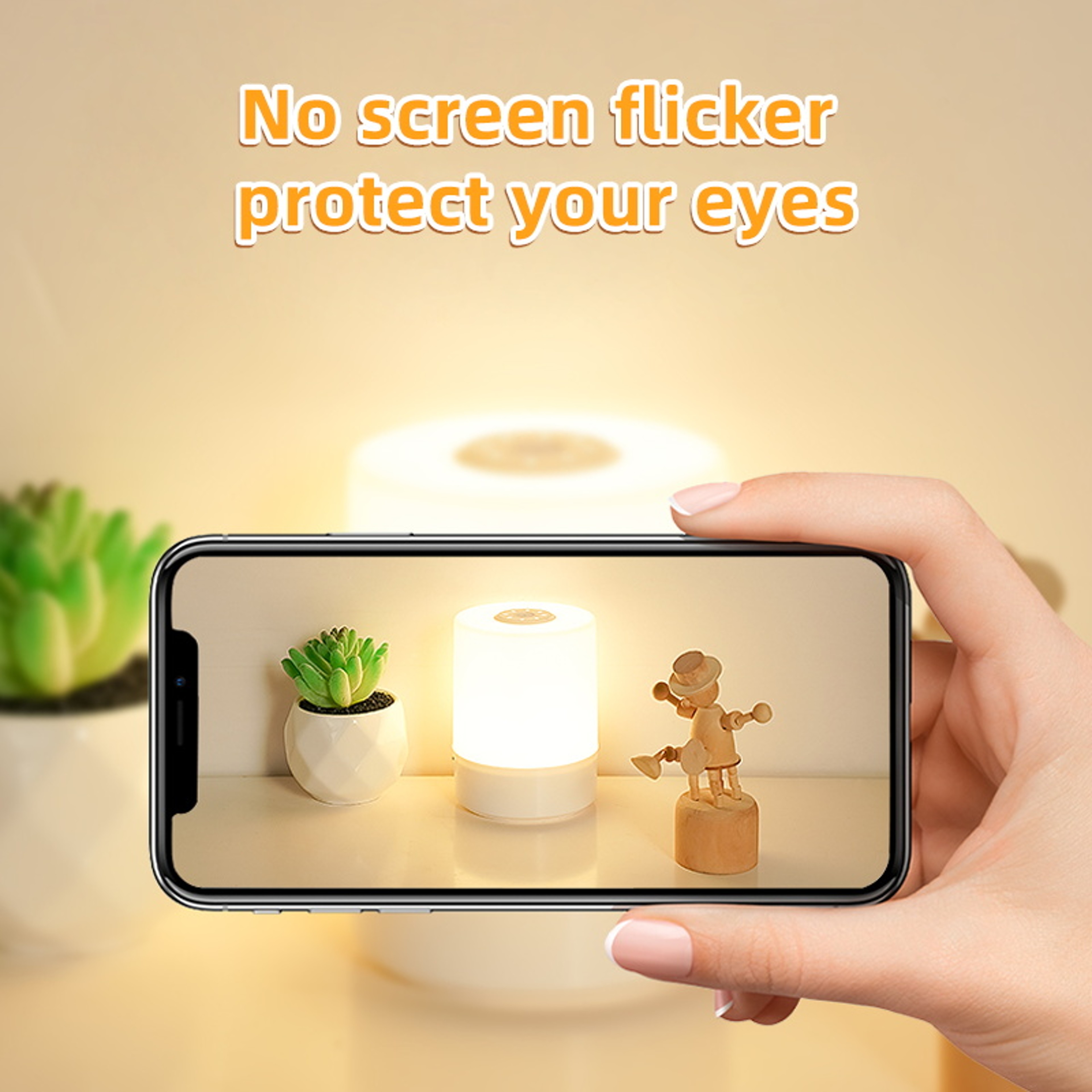 USB Rechargeable Night Light Touch LED Lamp With 3 Color Night Light For Bedroom Hallway Kitchen Cl 0
