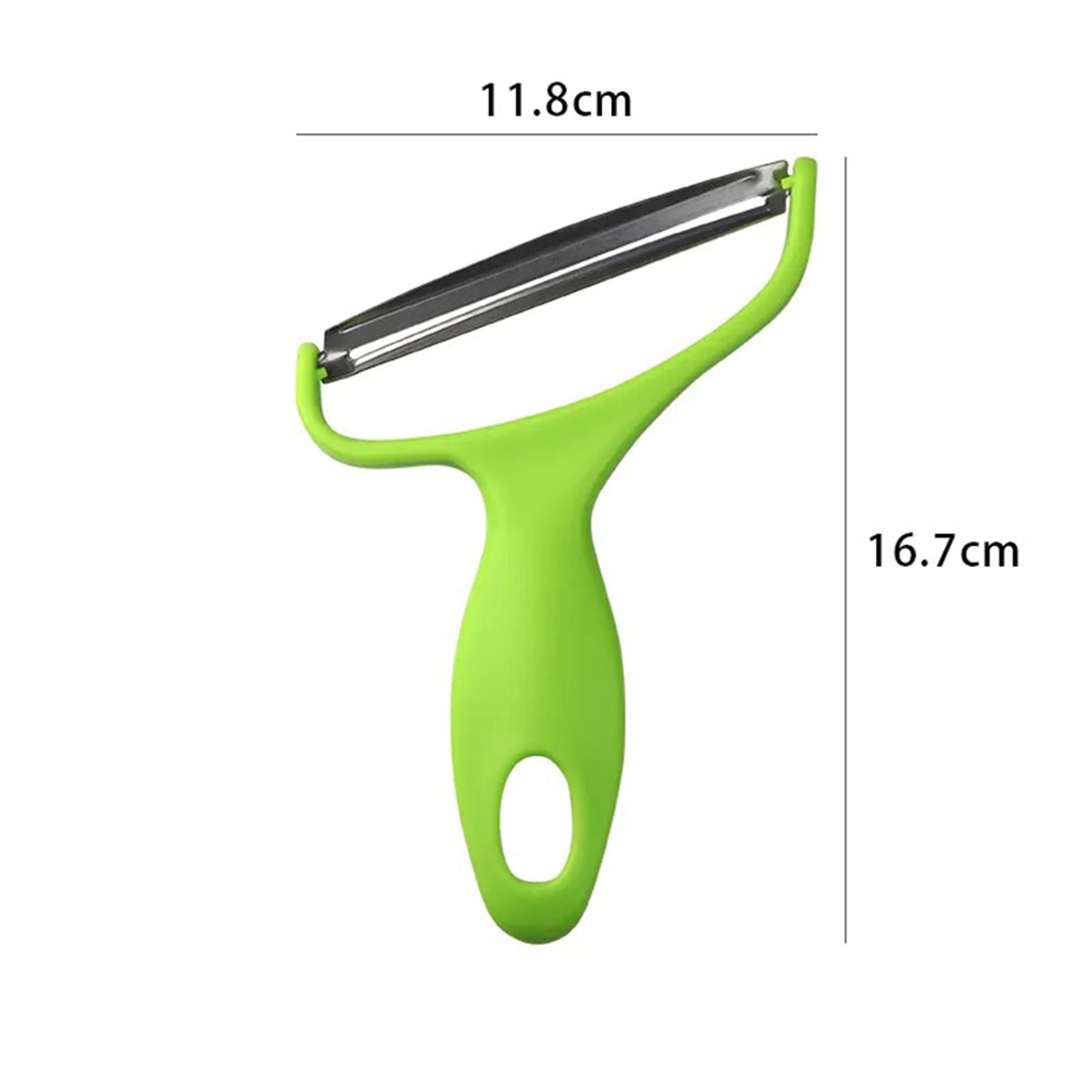 Wide Mouth Vegetable Peeler Stainless Steel Kitchen Grater for Fruits Cheese and Vegetables – view 5