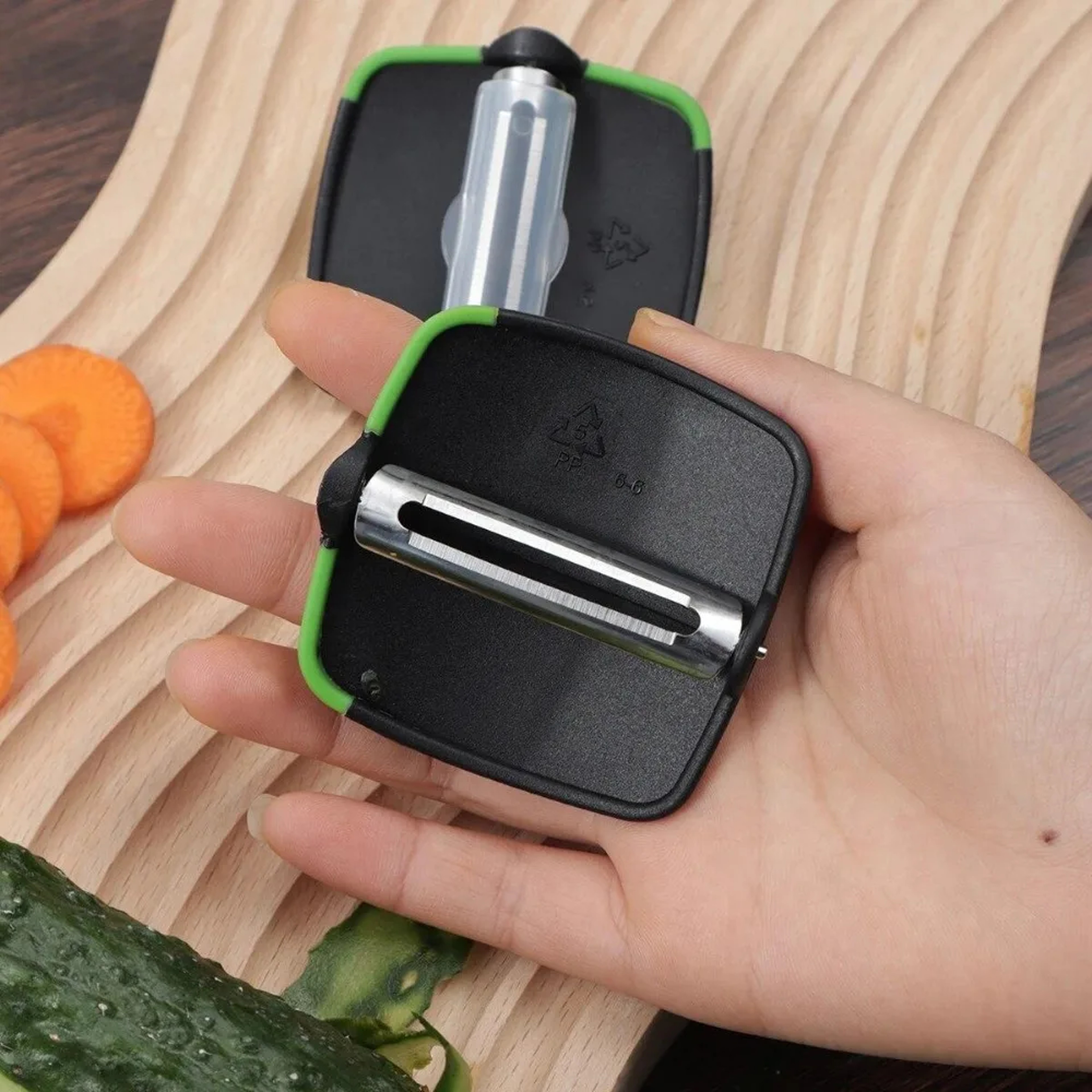 Multifunctional Paring Knife Stainless Steel Vegetable Peeler And Fruit Slicer Kitchen Tool 1