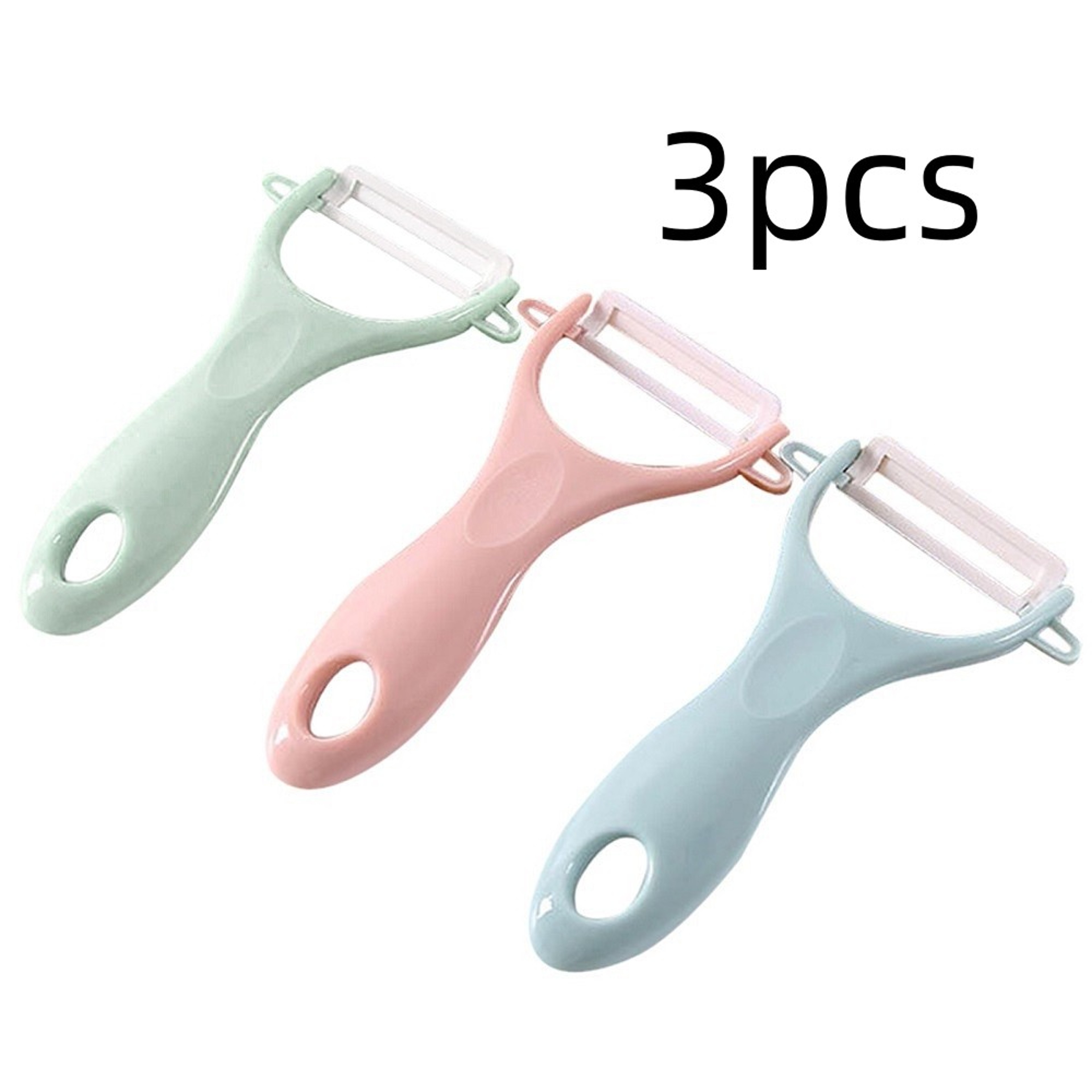 Creative Ceramic Vegetable Peeler Multifunction Fruit Peeler Ergonomic Kitchen Tool 7