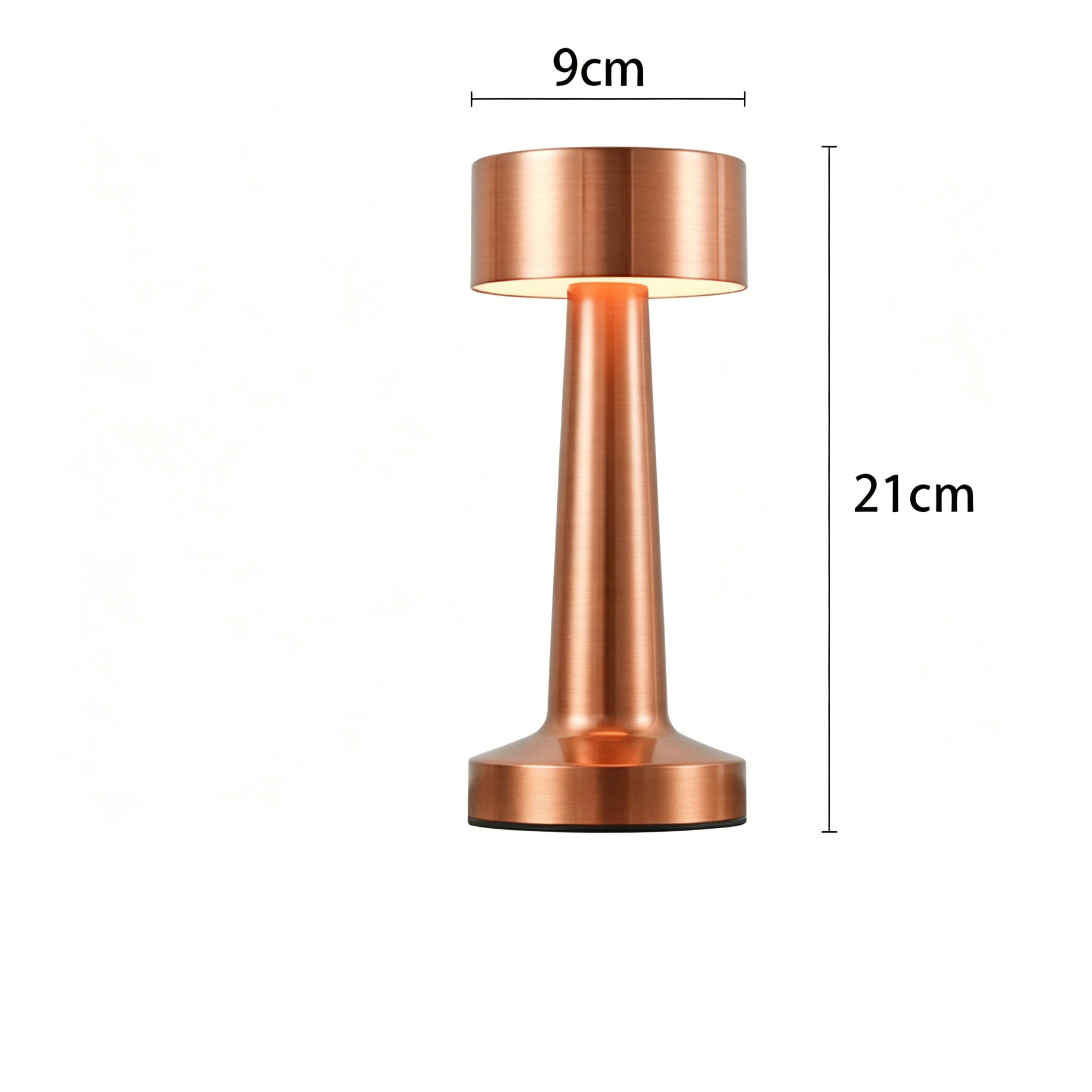 Luxury Cordless Table Lamp Rechargeable Touch Table Lamp With 3 Level Dimming LED Bedside Light 5