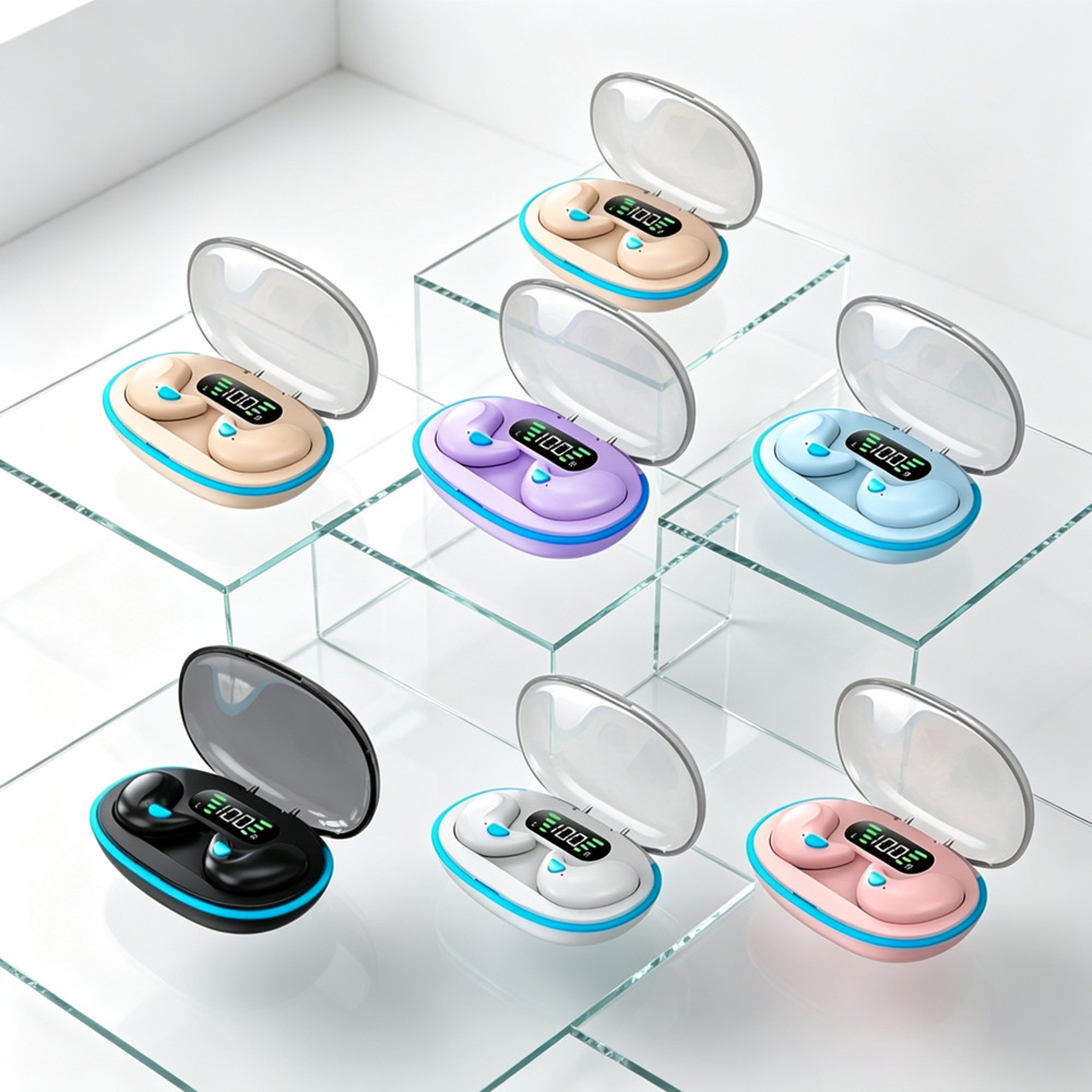 Wireless Bluetooth Earbuds TWS Stereo Waterproof Mini Bluetooth Headphones For Smartphones 0