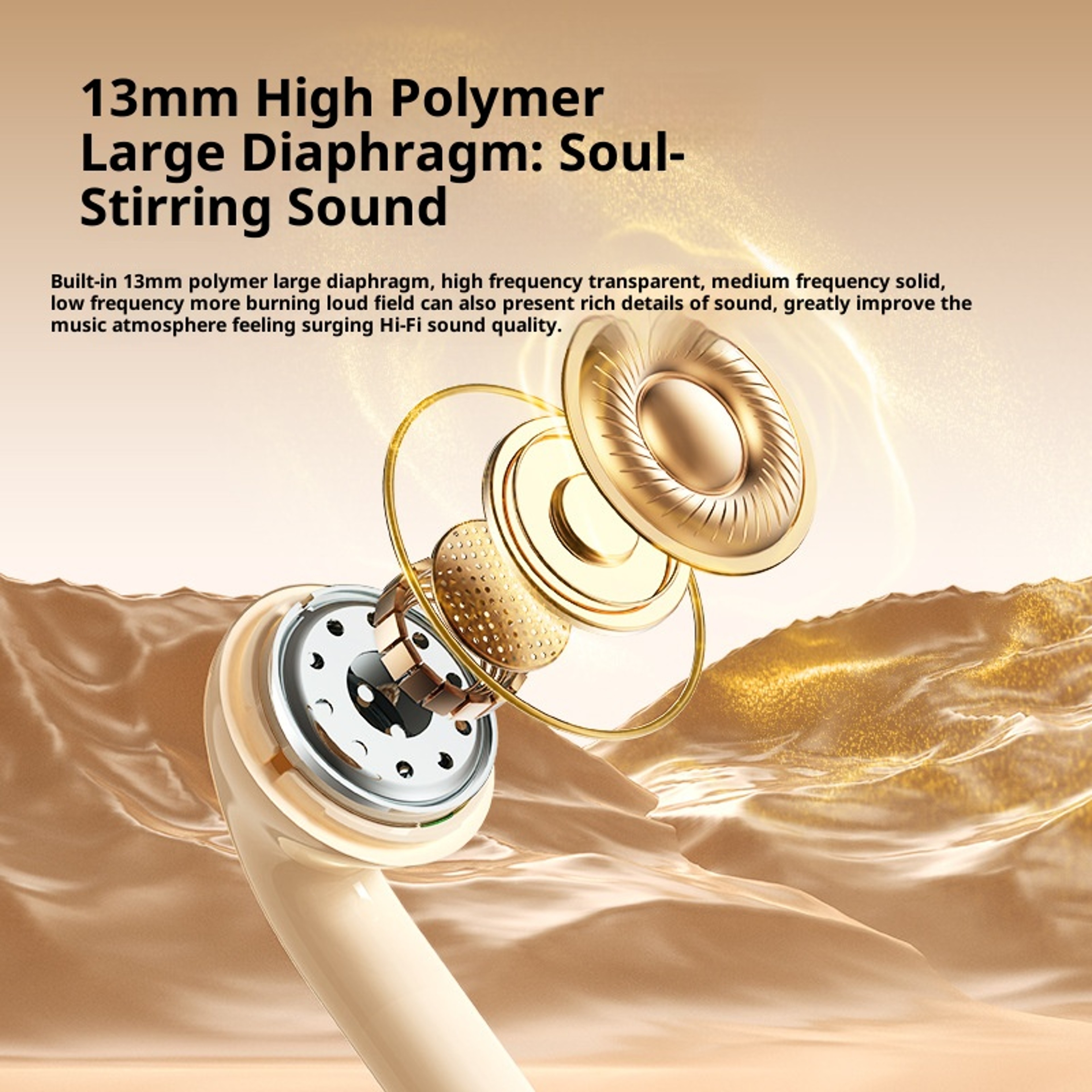 Bluetooth 54 Wireless Bluetooth Earbuds With Touch Control HiFi Sound  Type C Charging Case 3