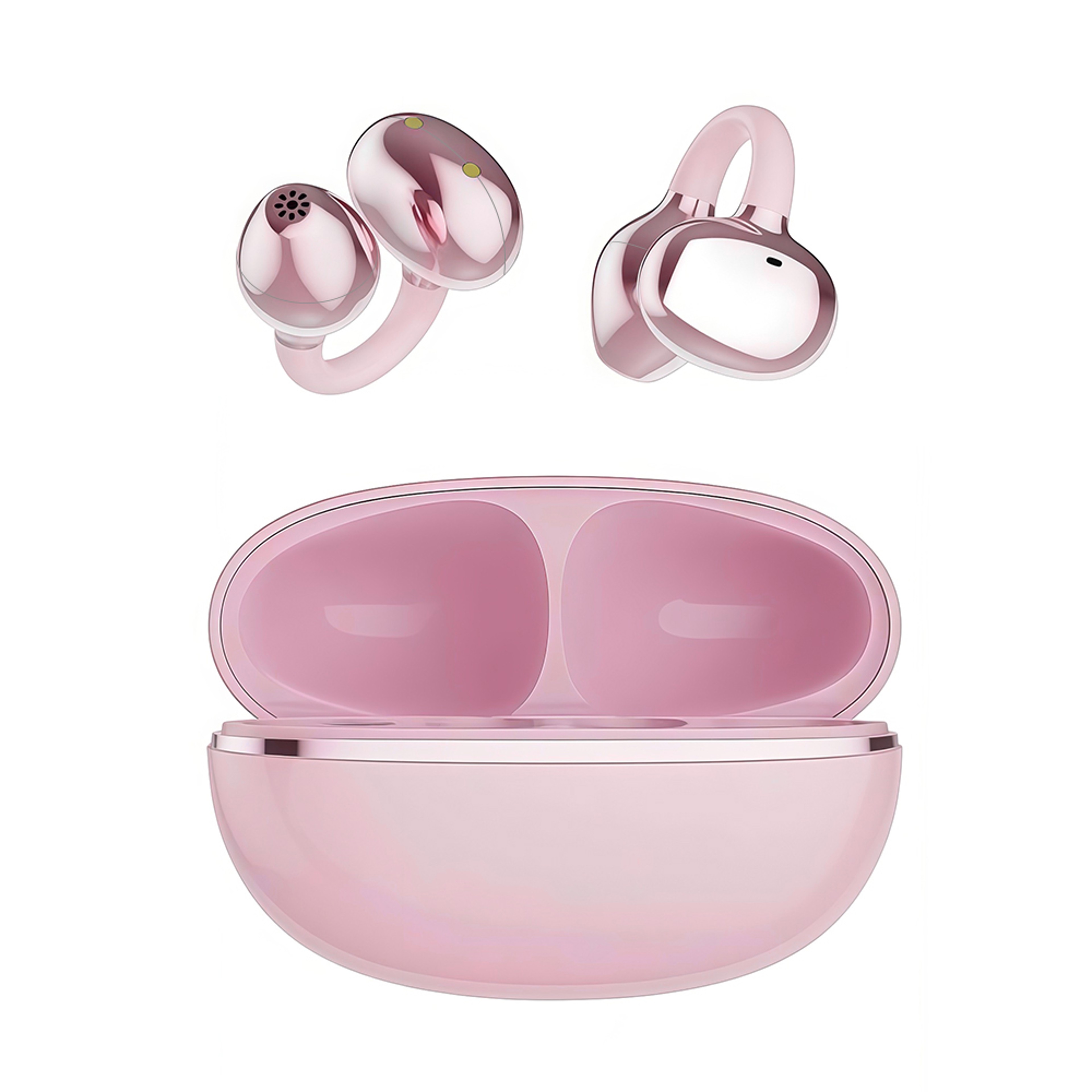 Wireless Bluetooth Earbuds with Deep Bass Stereo Sound and Secure Over Ear Fit – view 10