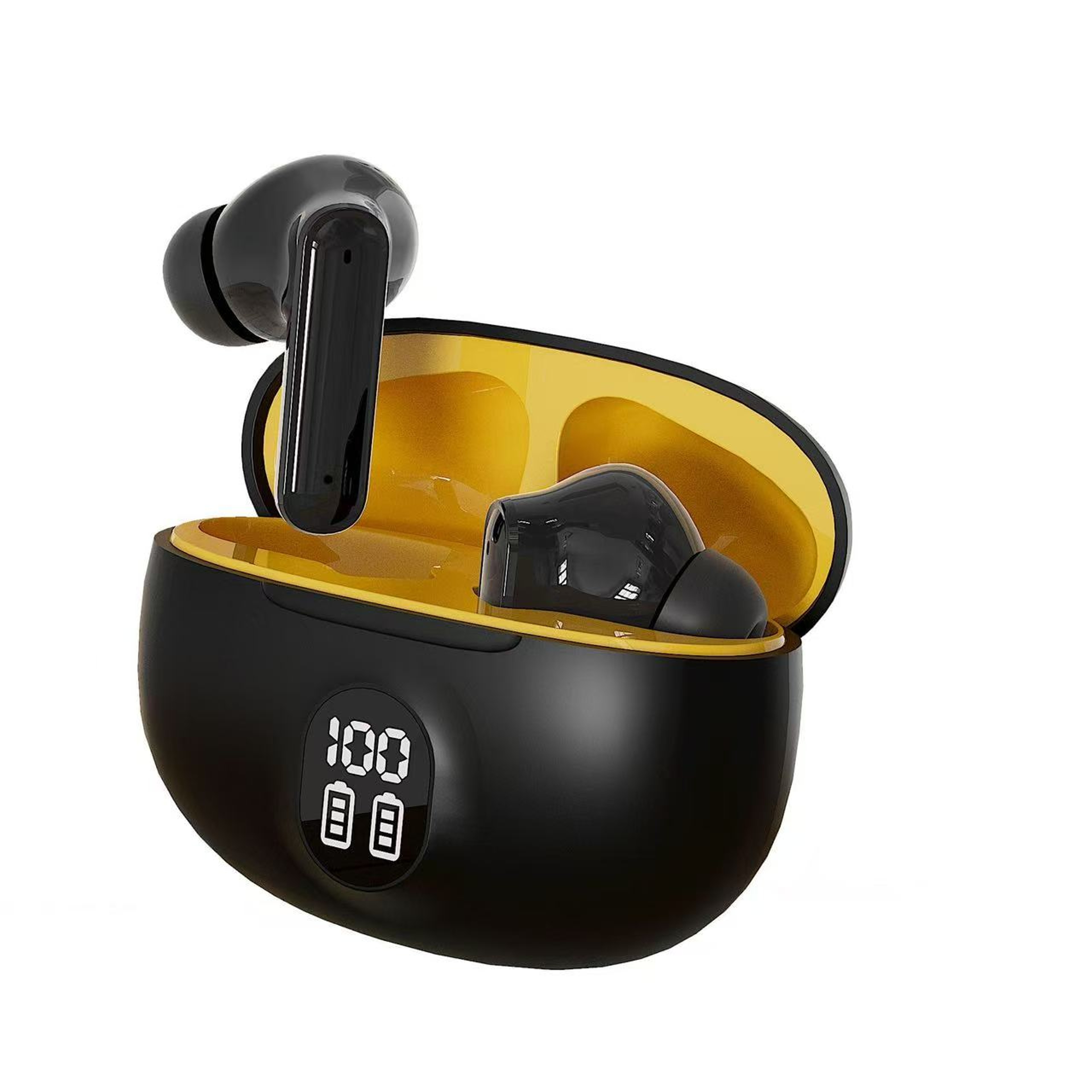 Bluetooth 53 Wireless Earbuds With HiFi Stereo Touch Control  Mic For Gaming Sports And Calls 0
