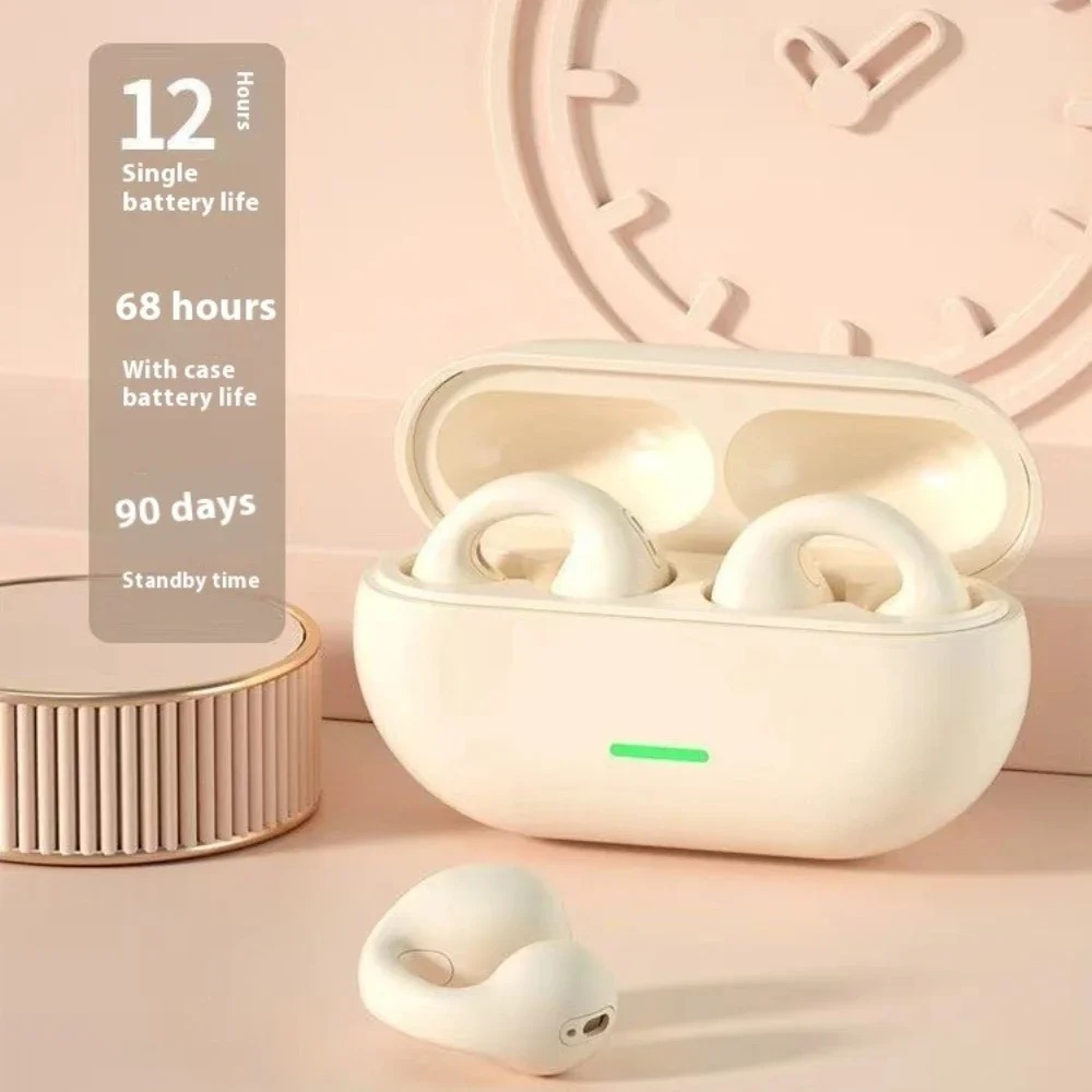 Bone Conduction Headphones Wireless Sports Earbuds with HiFi Stereo, Waterproof Bluetooth Open Ear Headphones – view 6