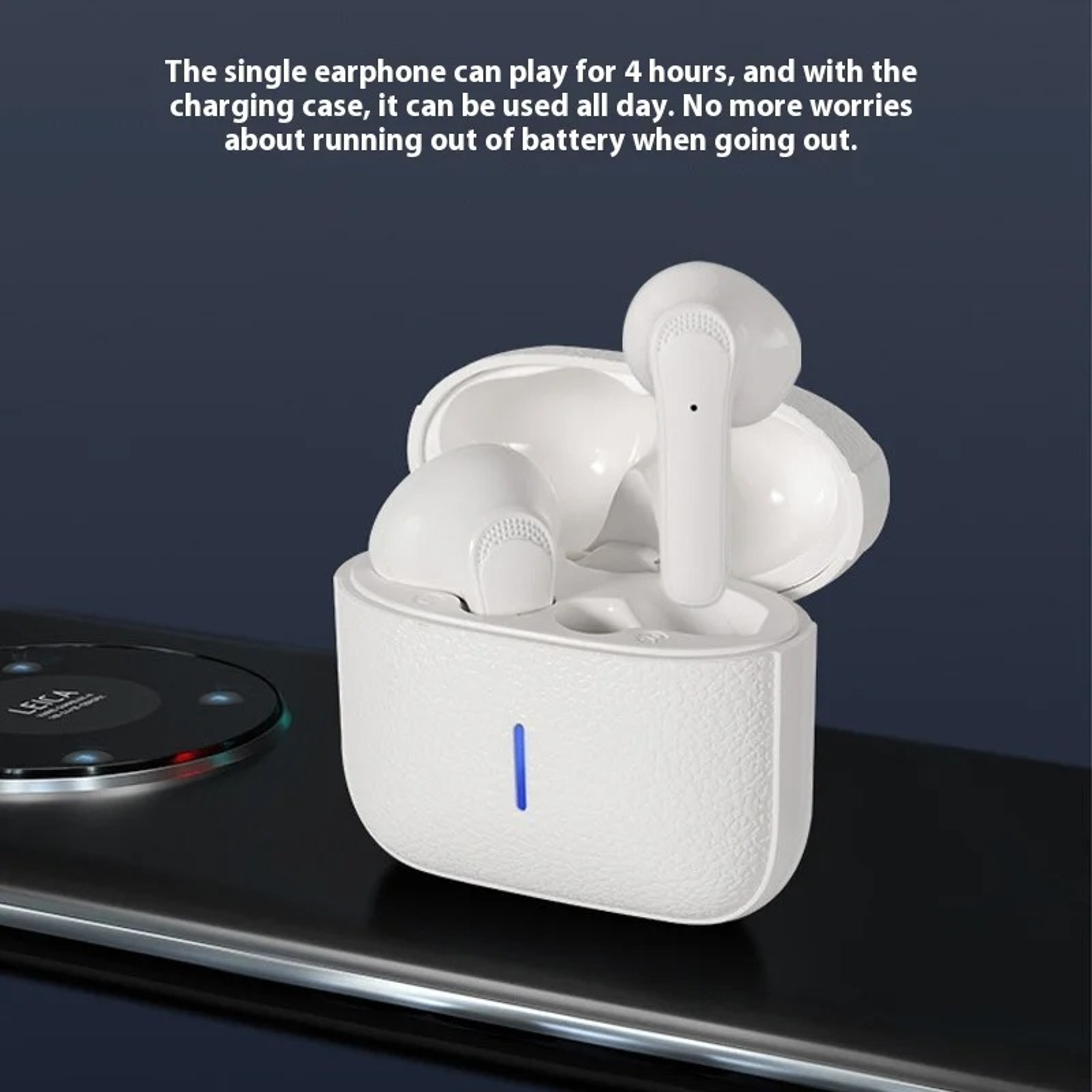Mini Invisible Bluetooth 5.3 Earbuds Wireless HiFi Stereo TWS Earbuds with Mic – view 5