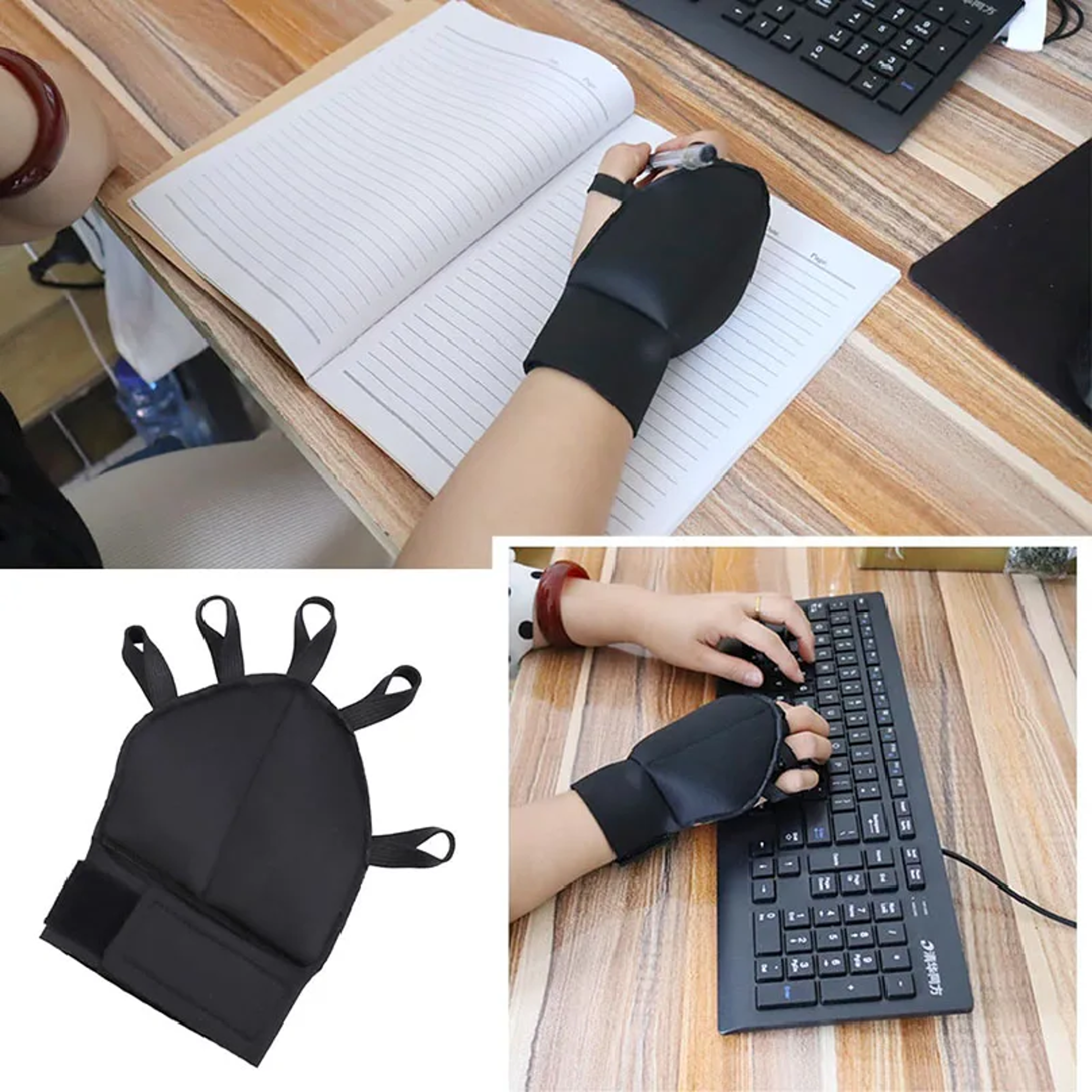 SteadyGrip Weighted Gloves For Tremors Hand Stability Aid For Parkinsons  Fine Motor Skills 2