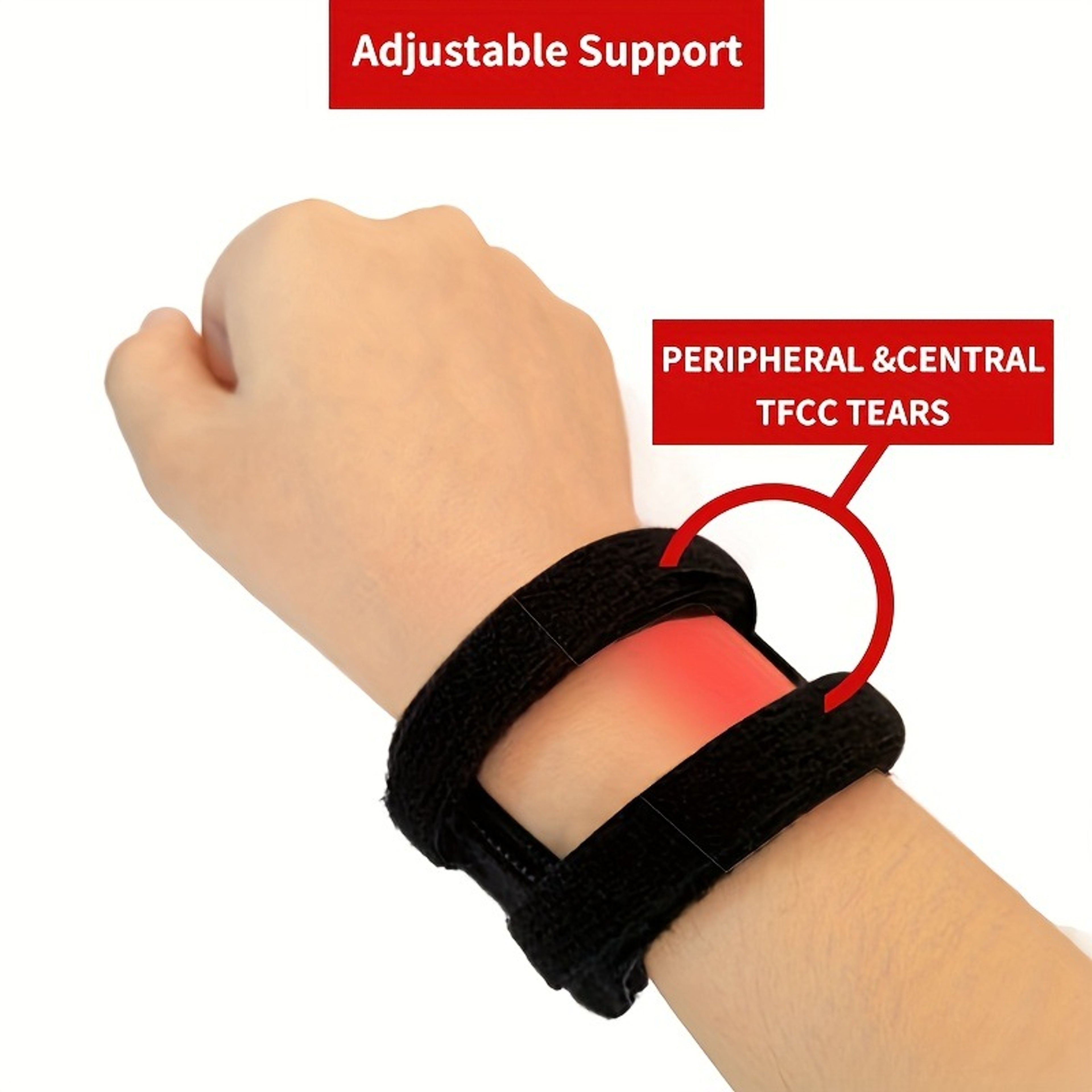 FlexGuard Wrist Support Brace For Sports Weightlifting  Tendonitis Relief 5