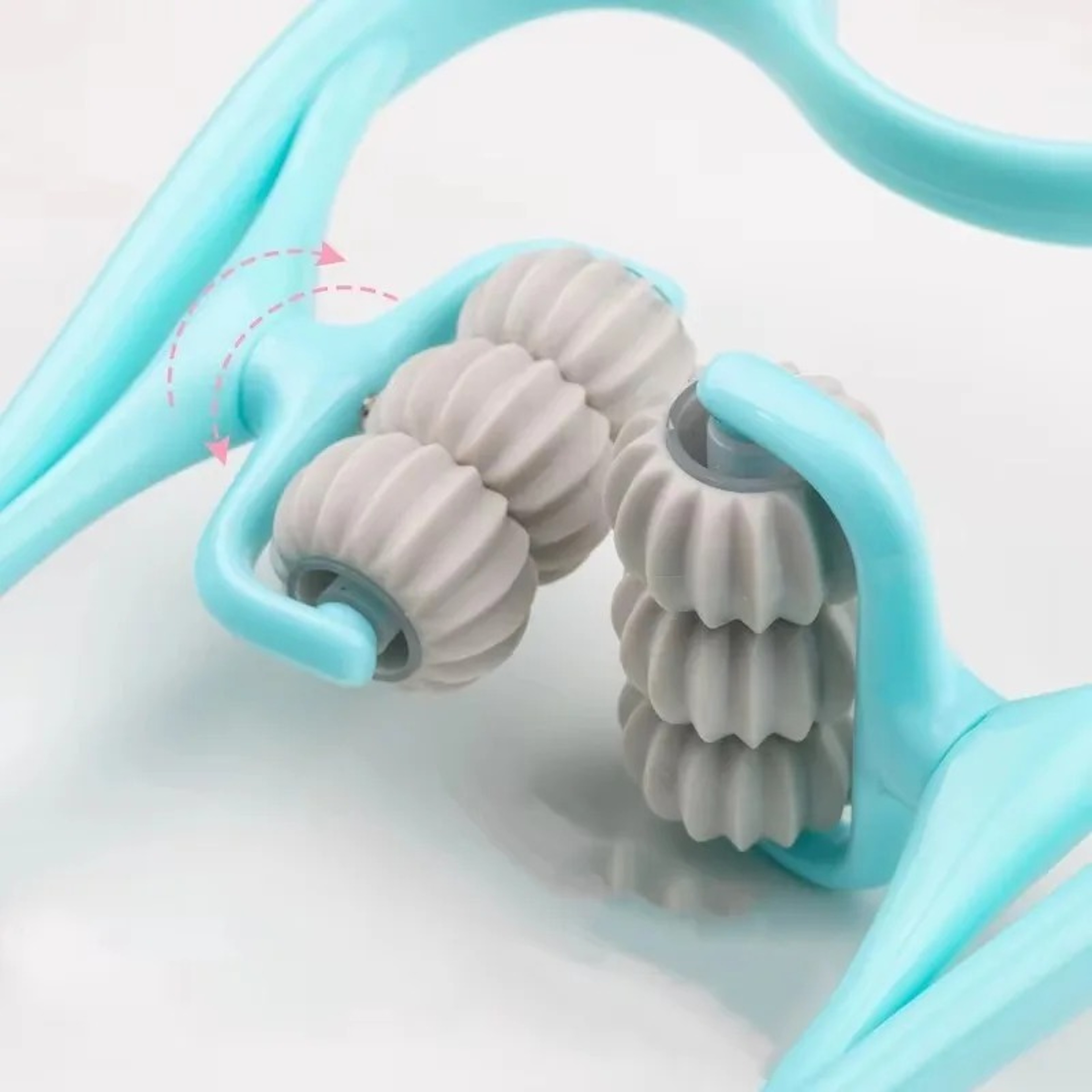 6 Ball Neck Massager Manual Cervical Neck Roller For Shoulder  Muscle Relief 4