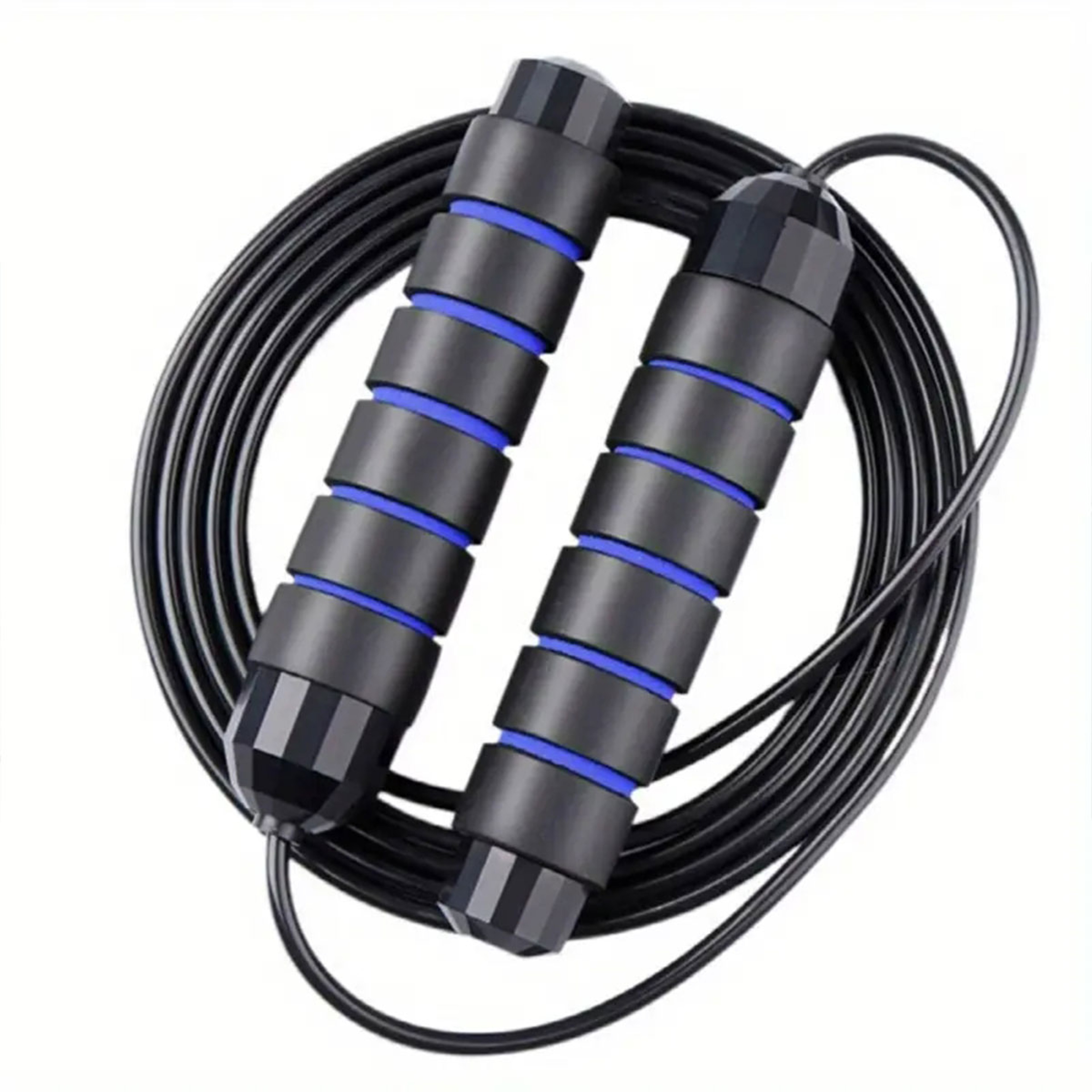 Adjustable Speed Jump Rope With Steel Wire Cable For Cardio Fitness  Home Workouts 1