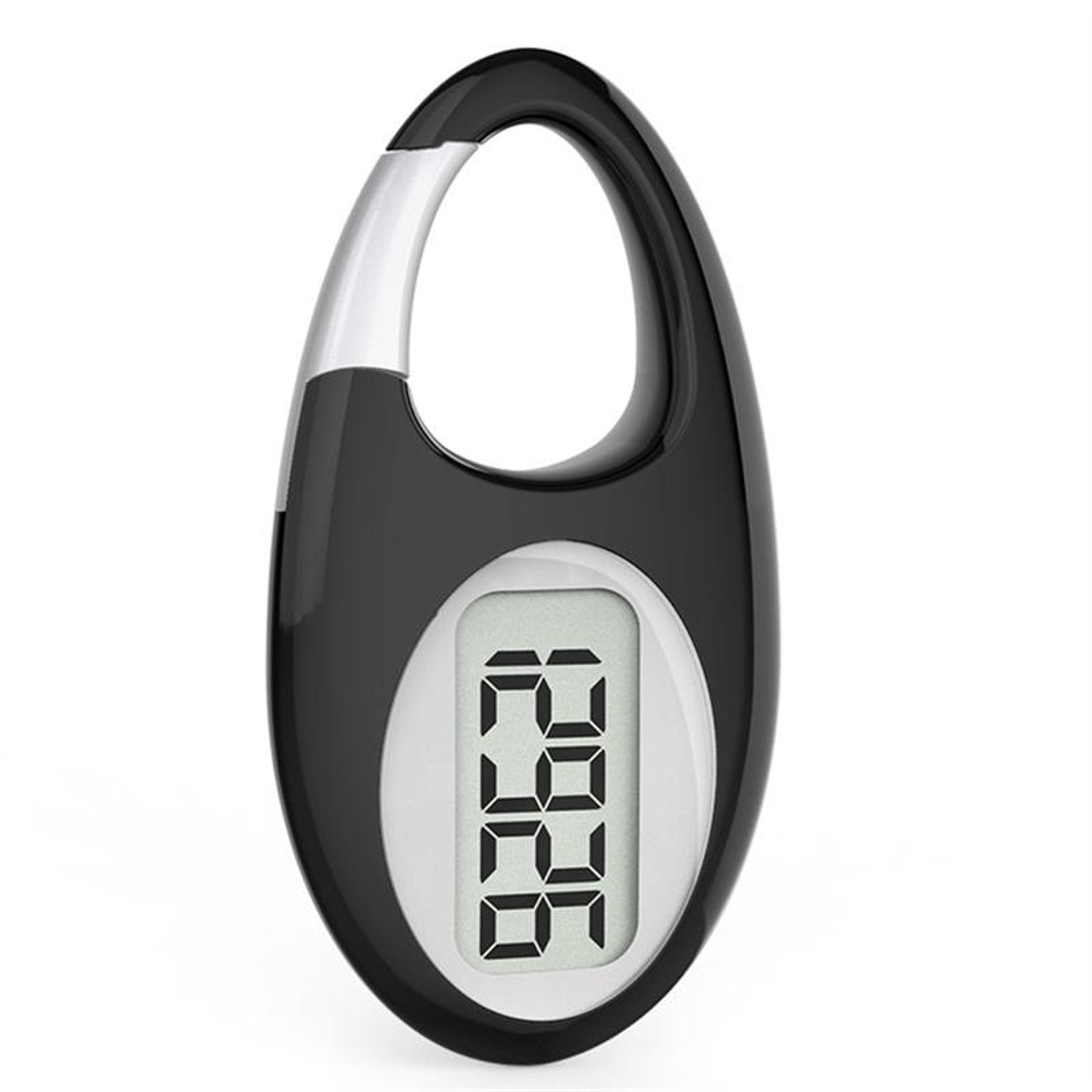 FITCENT Digital Pedometer 3D Sensor Step Counter With LCD Display  Lanyard For Walking 0