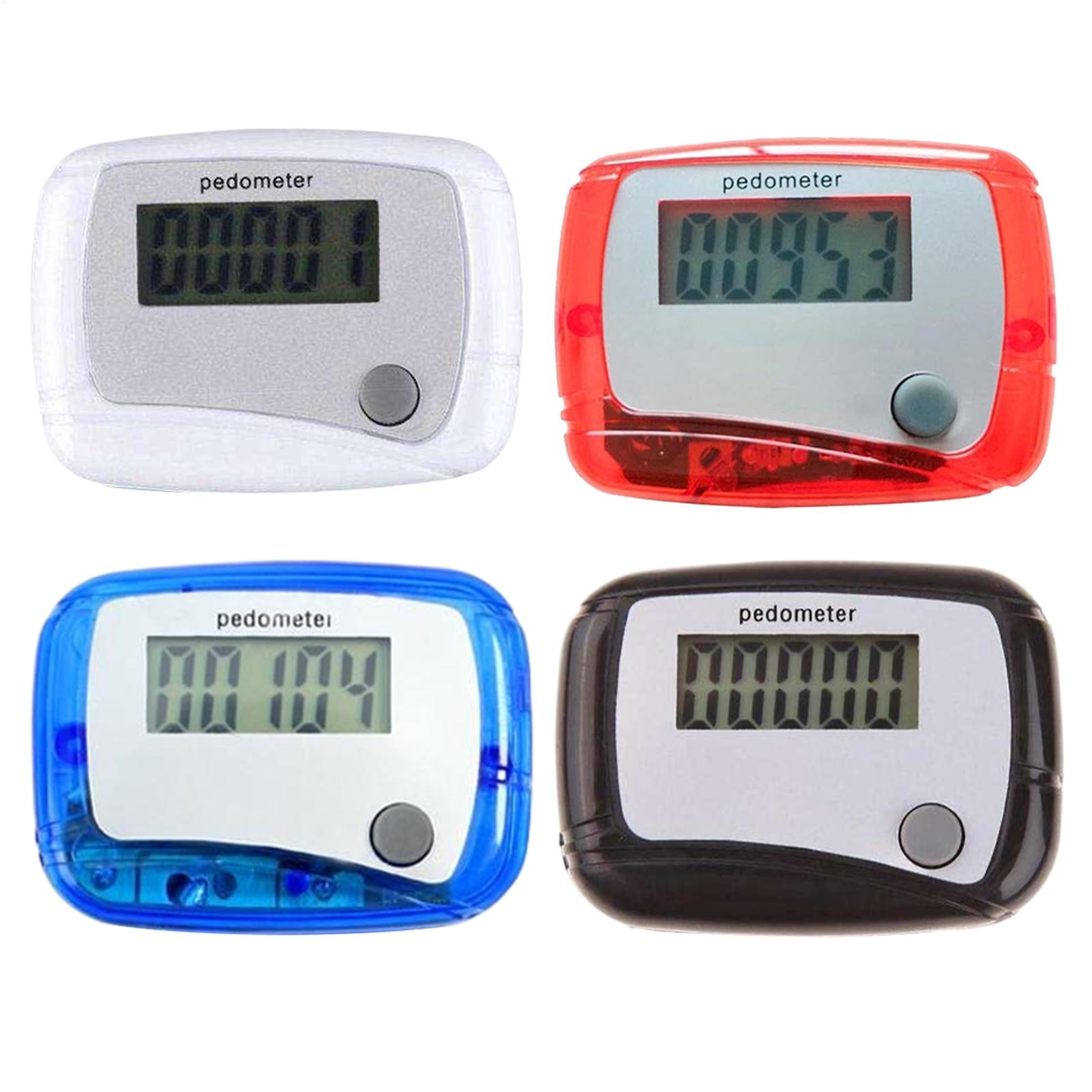 ActiveStride Clip On Pedometer Digital Step Counter With LCD Display For Walking Running  Hiking 1