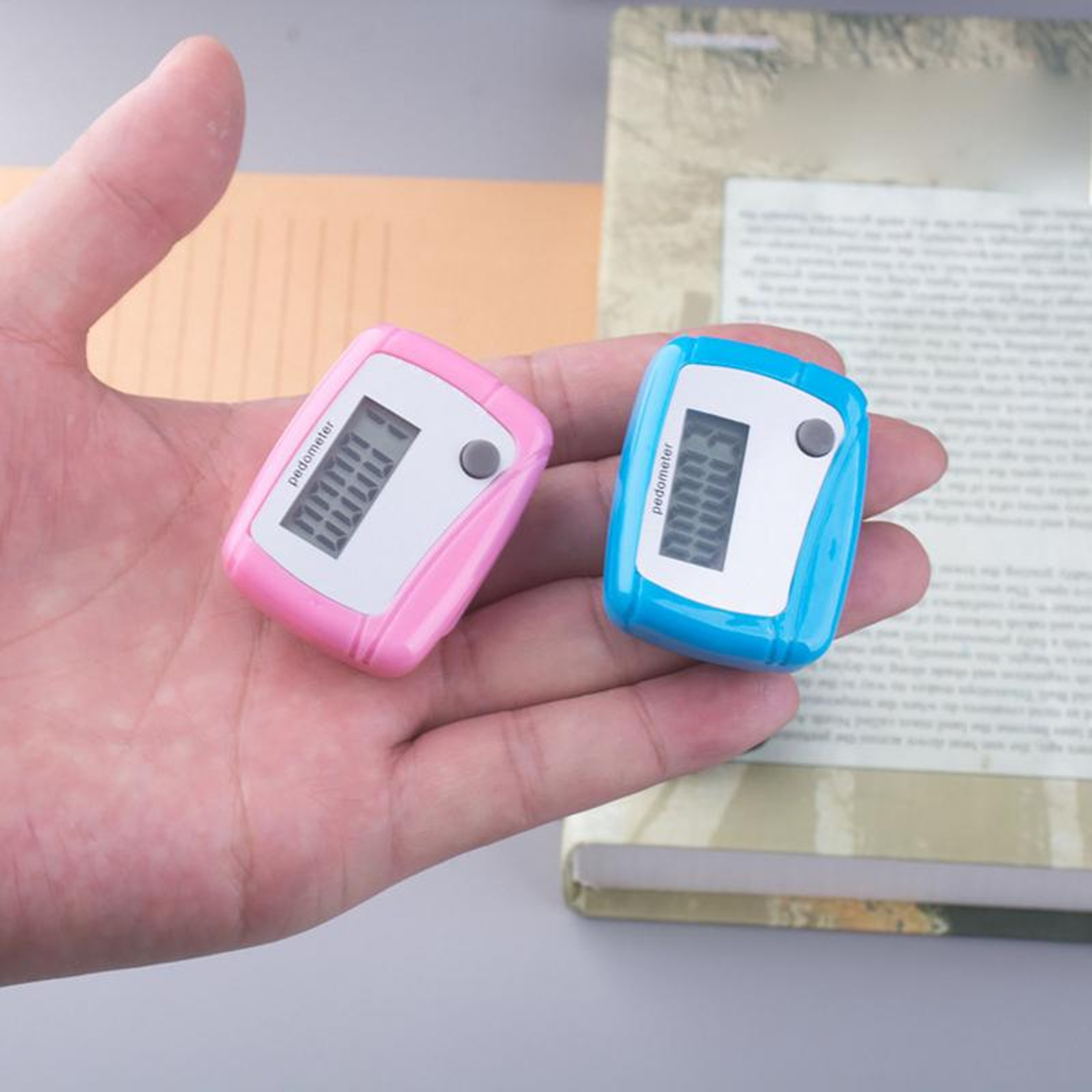 ActiveStride Digital Pedometer Step Counter With LCD Distance  Calorie Tracker 1