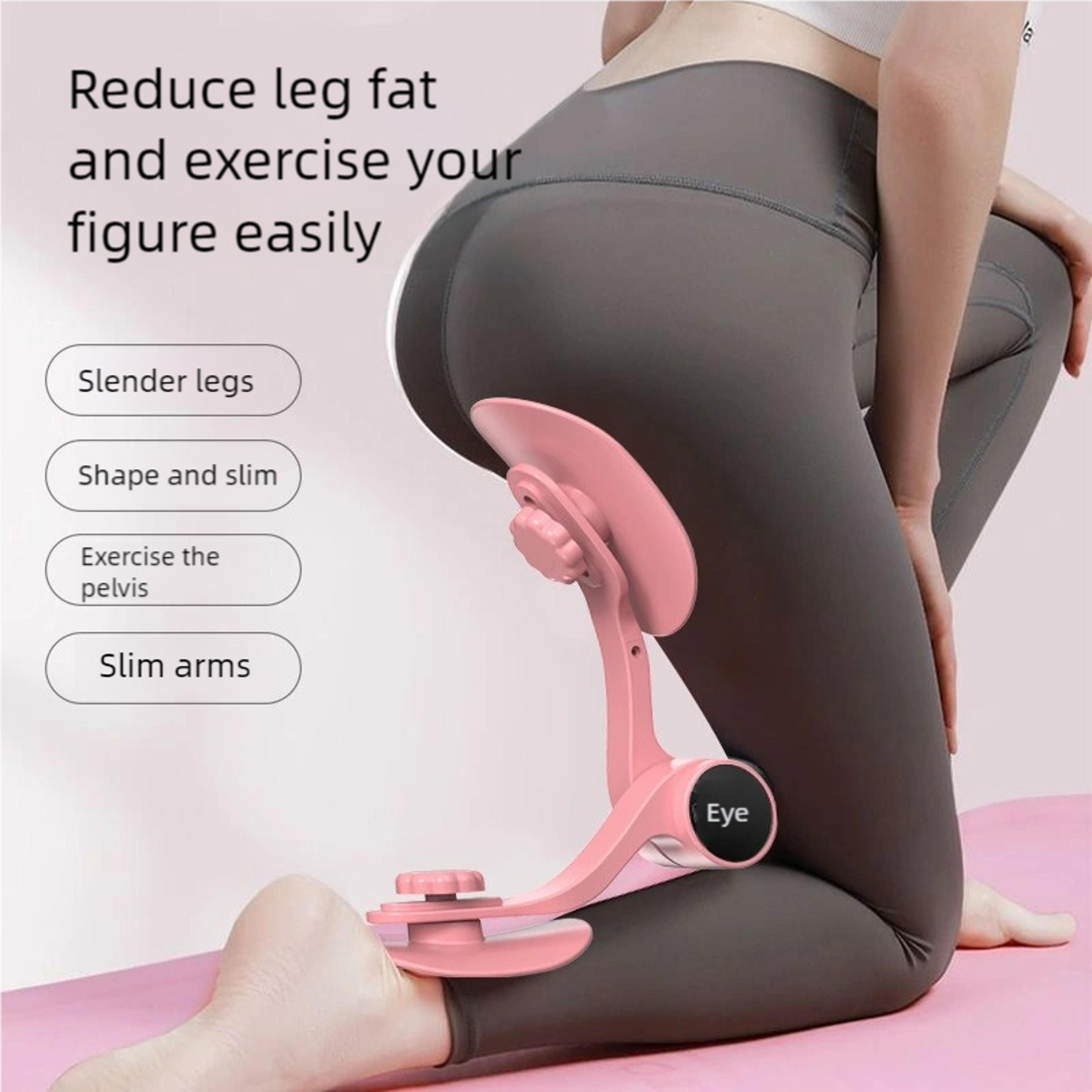 Smart Pelvic Floor Exerciser Hip Trainer With Counter For Thigh Toning  Home Fitness 2