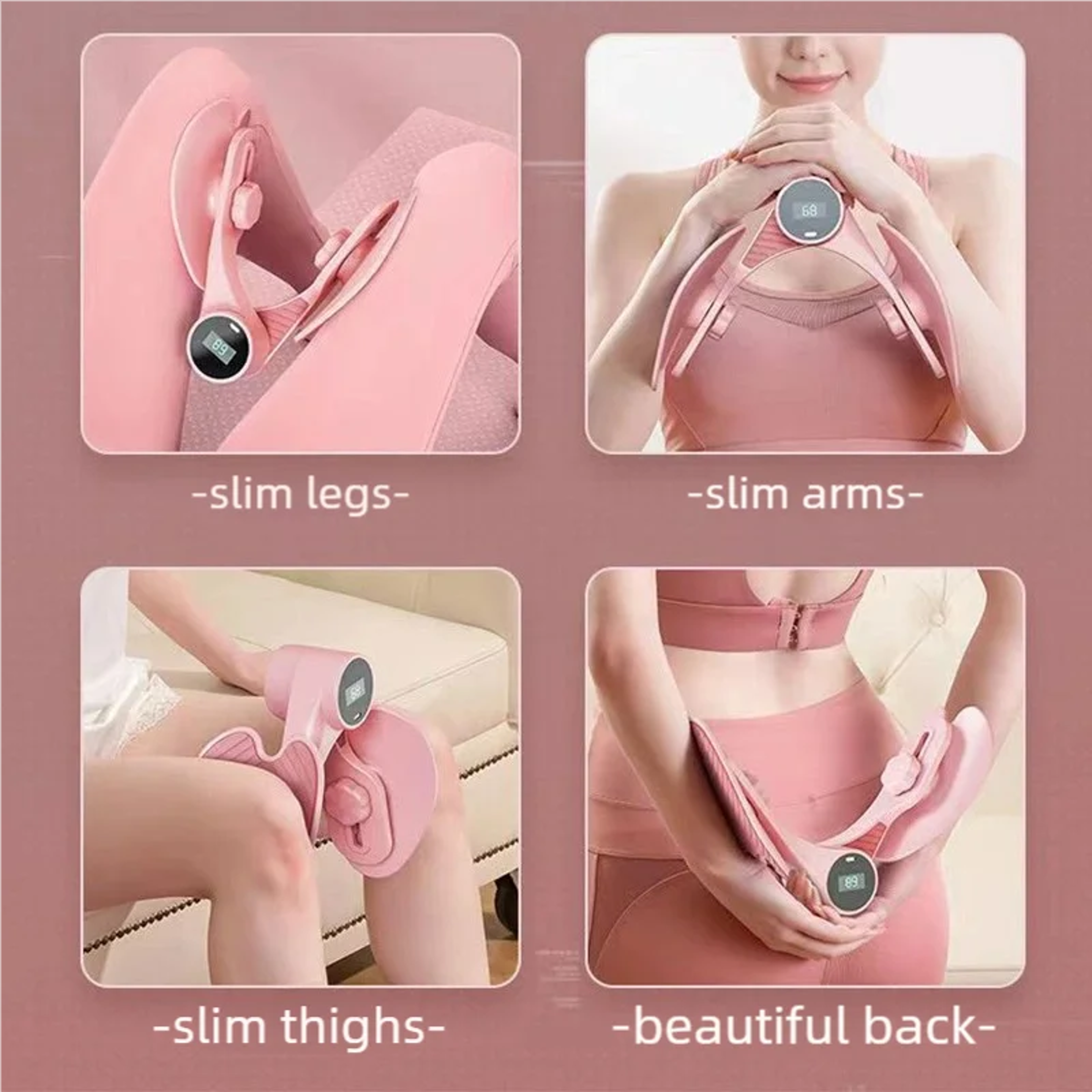 Smart Pelvic Floor Exerciser Hip Trainer With Counter For Thigh Toning  Home Fitness 6