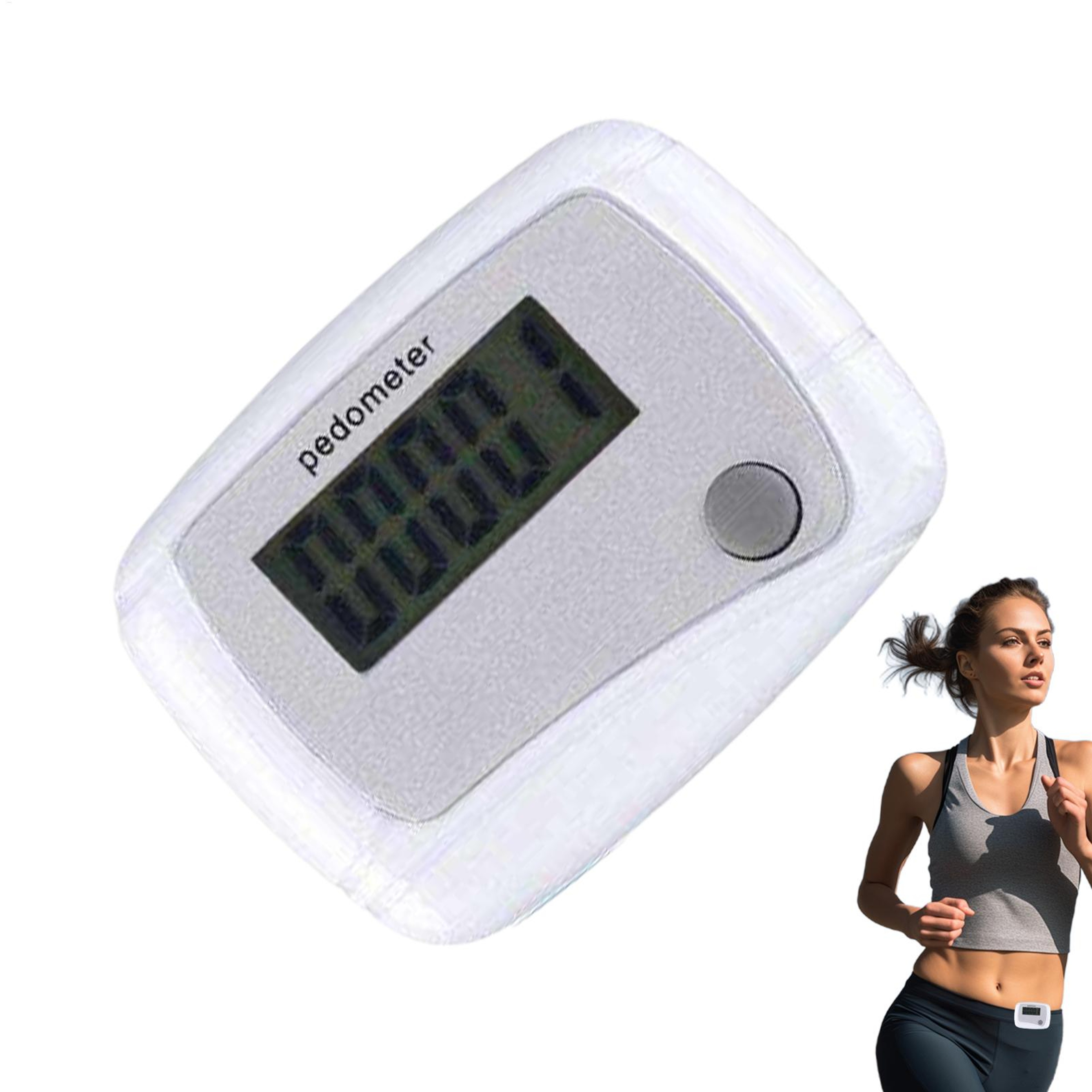 ActiveStep Digital Pedometer Pocket Step Counter For Walking Running  Hiking 3