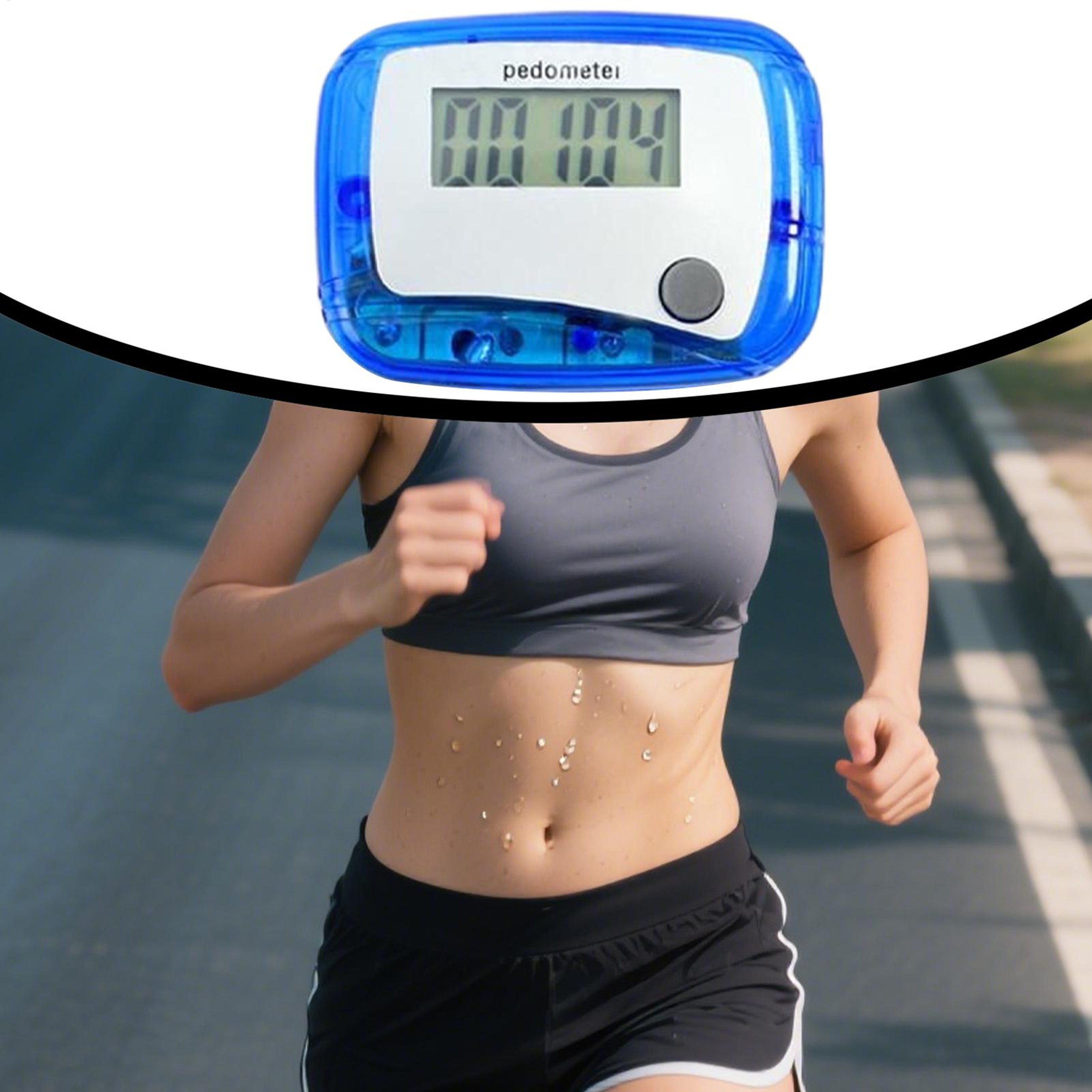 ActiveStep Digital Pedometer Pocket Step Counter For Walking Running  Hiking 2