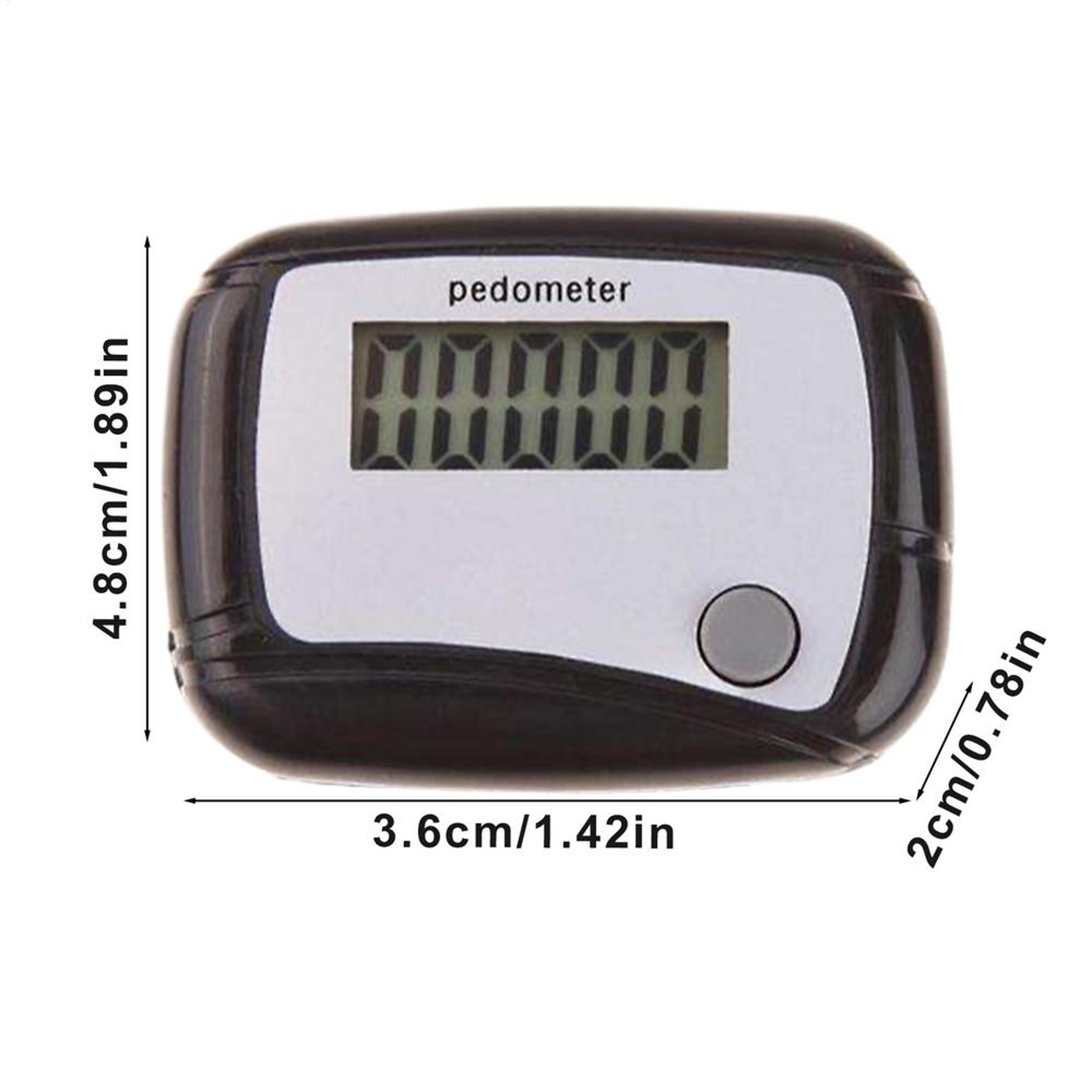 ActiveStep Digital Pedometer Pocket Step Counter For Walking Running  Hiking 7