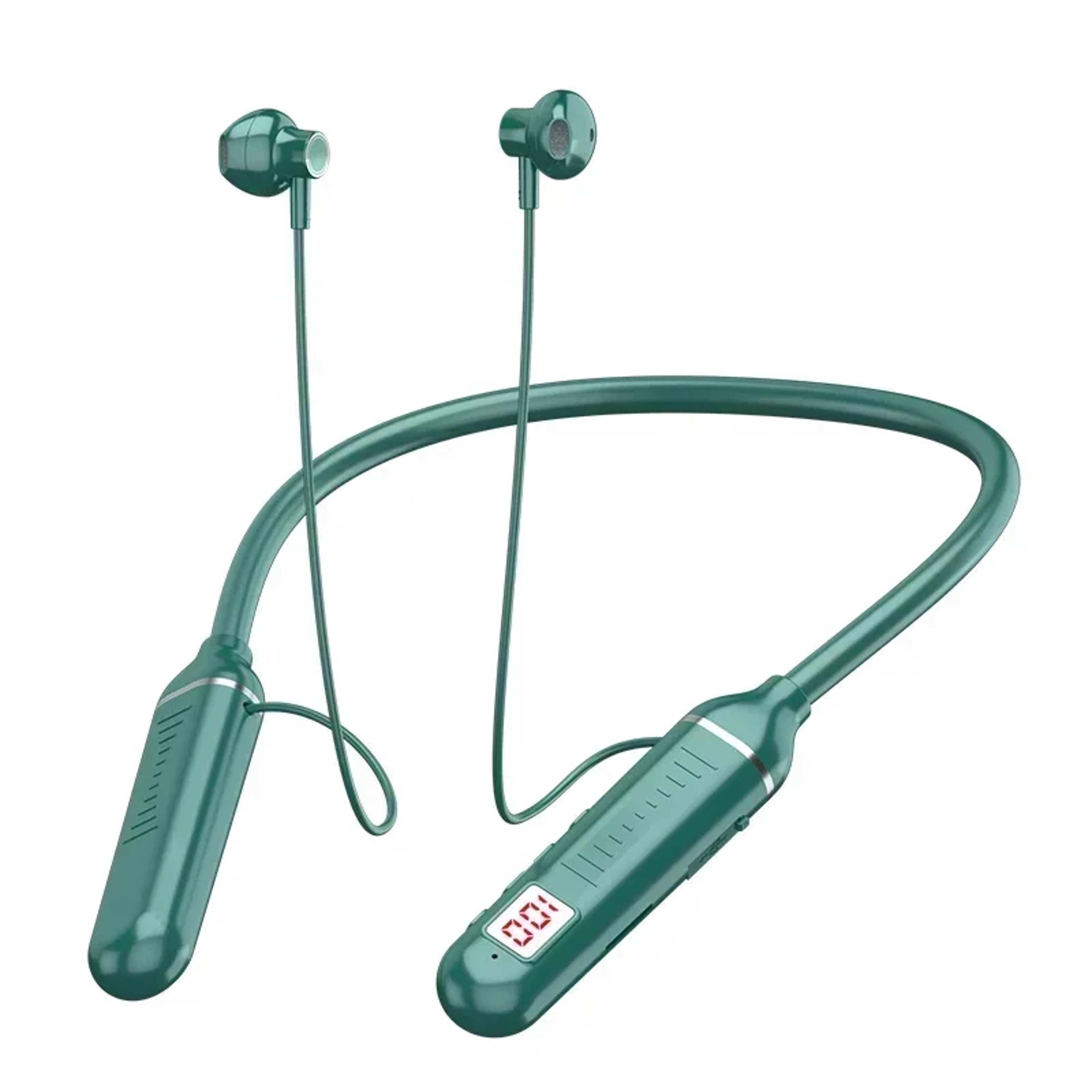 K58 Pro Bluetooth 5.3 Neckband Headphones with HiFi Sound, LED Display & TF Card – view 7