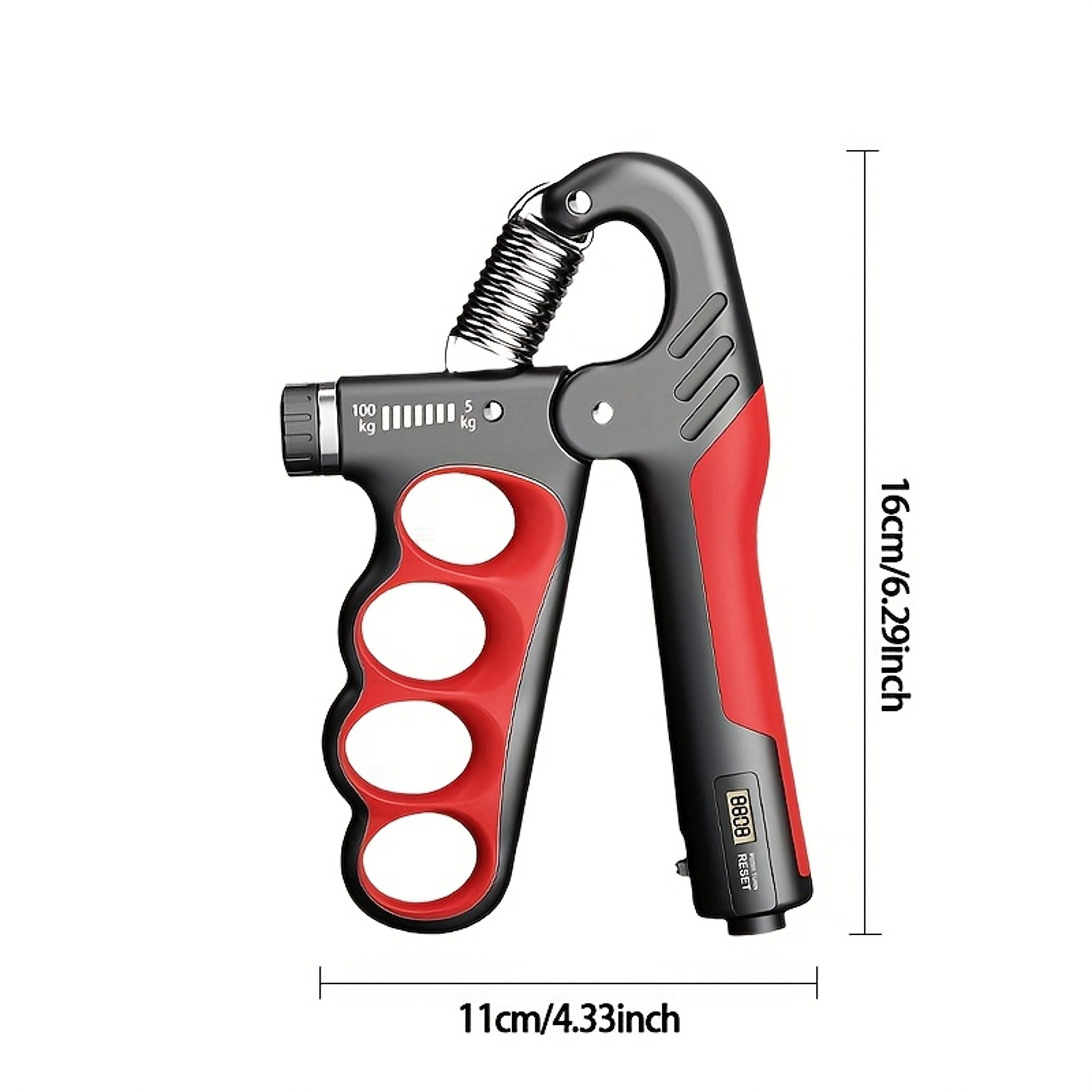 GripPro Digital Grip Strength Trainer Hand Exerciser For Finger Forearm  Rehabilitation Training 6