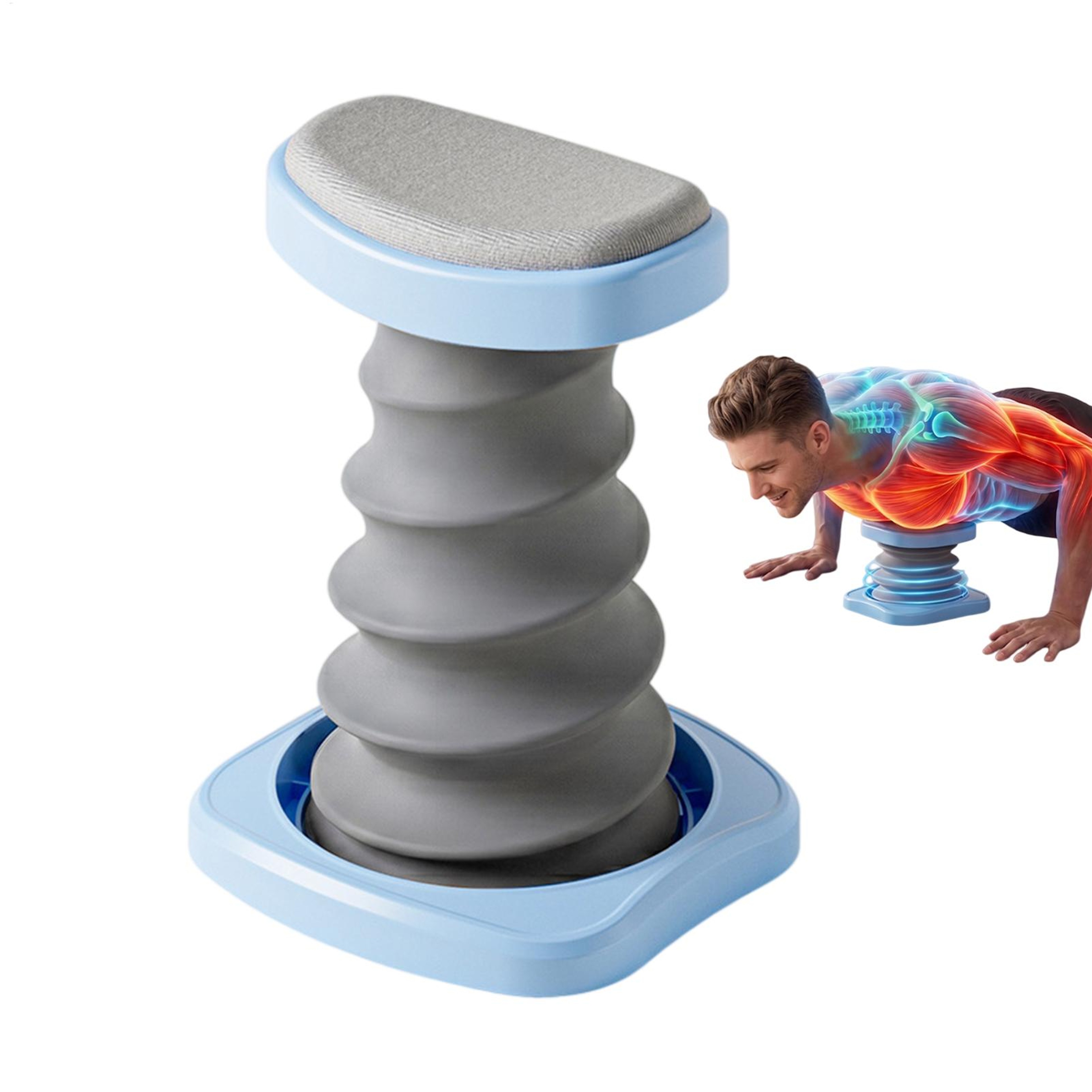 PowerRebound Push Up Trainer With Automatic Rebound  Core Workout Support 0