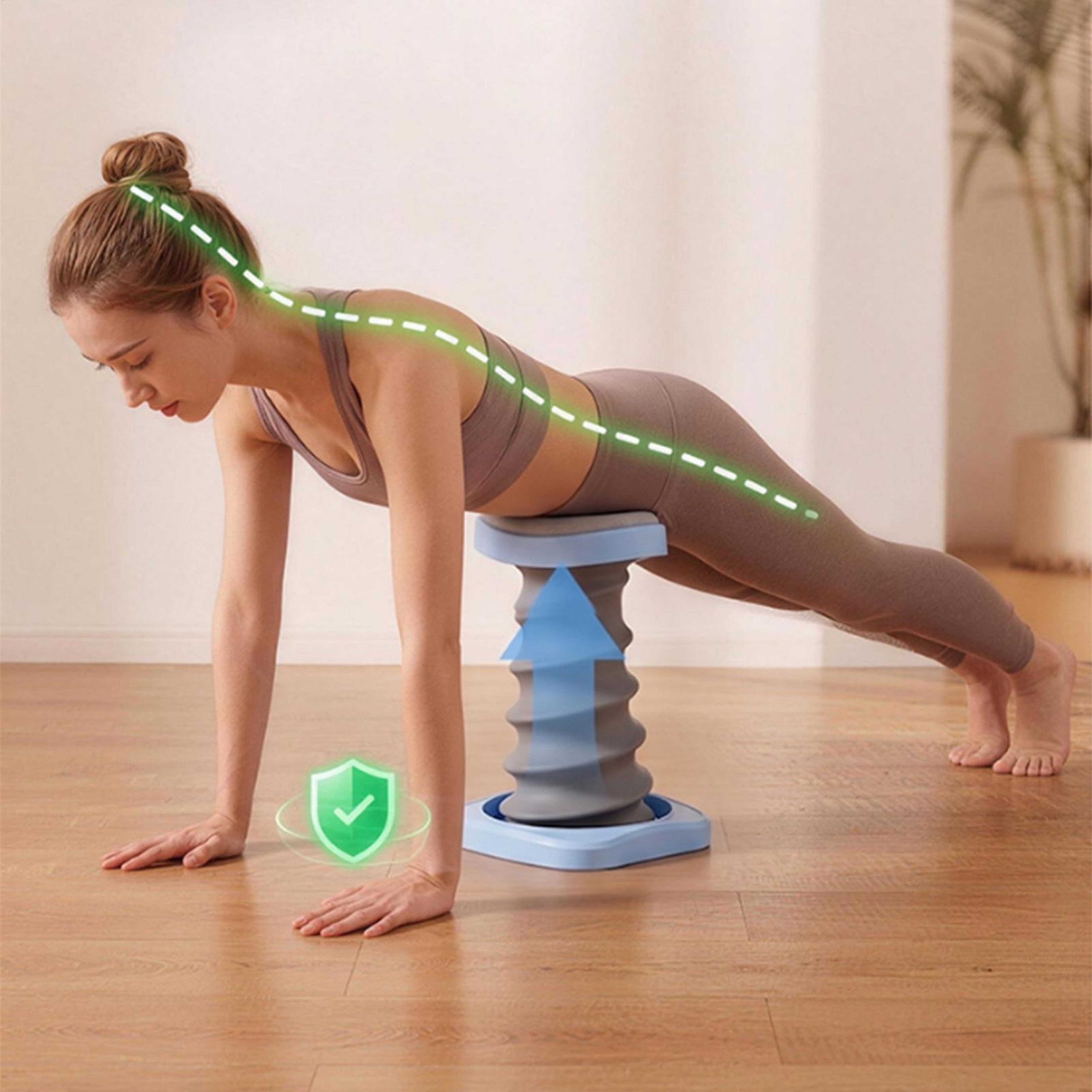 PowerRebound Push Up Trainer With Automatic Rebound  Core Workout Support 1