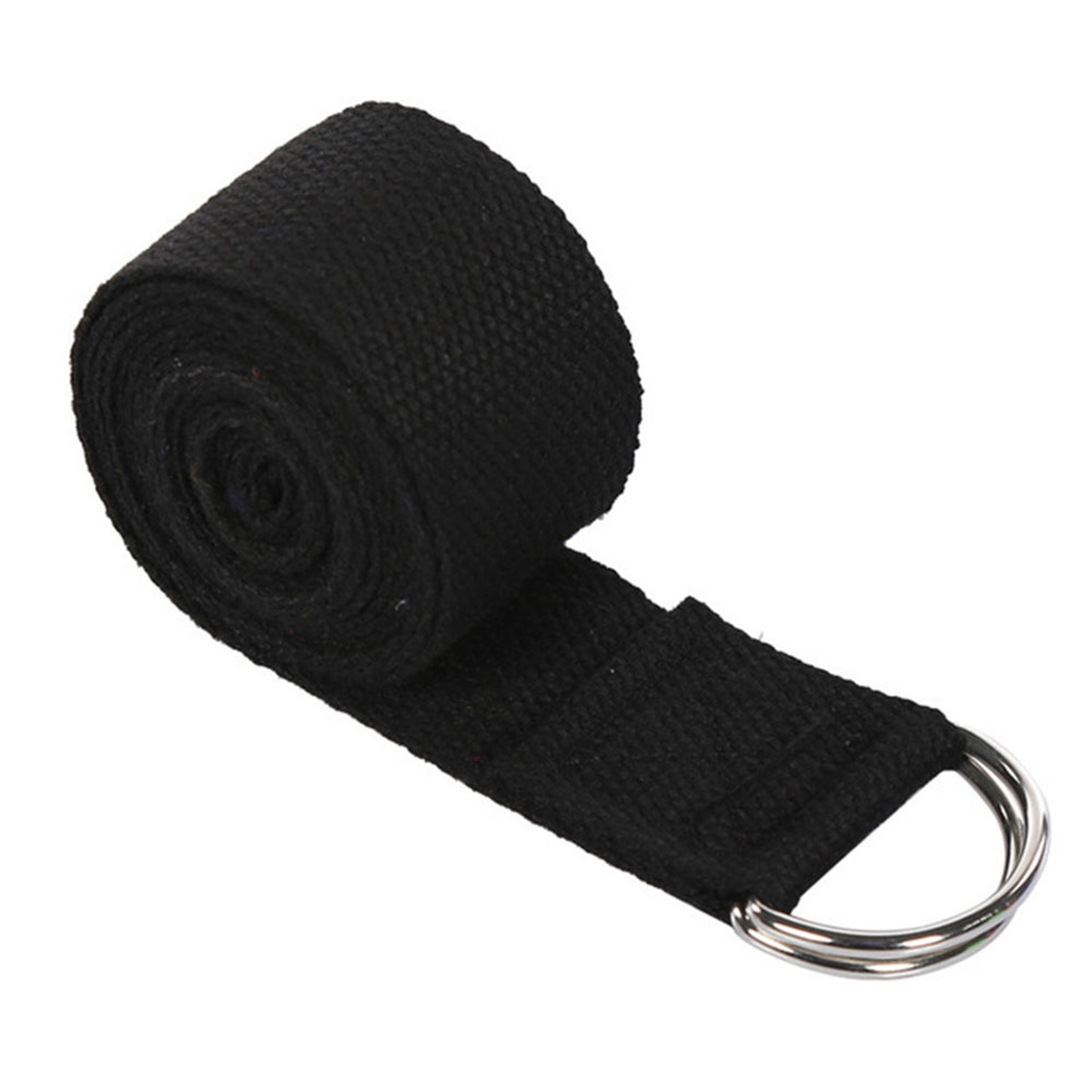 FlexStretch Yoga Strap With Adjustable D Ring Buckle For Yoga Pilates  Stretching 1