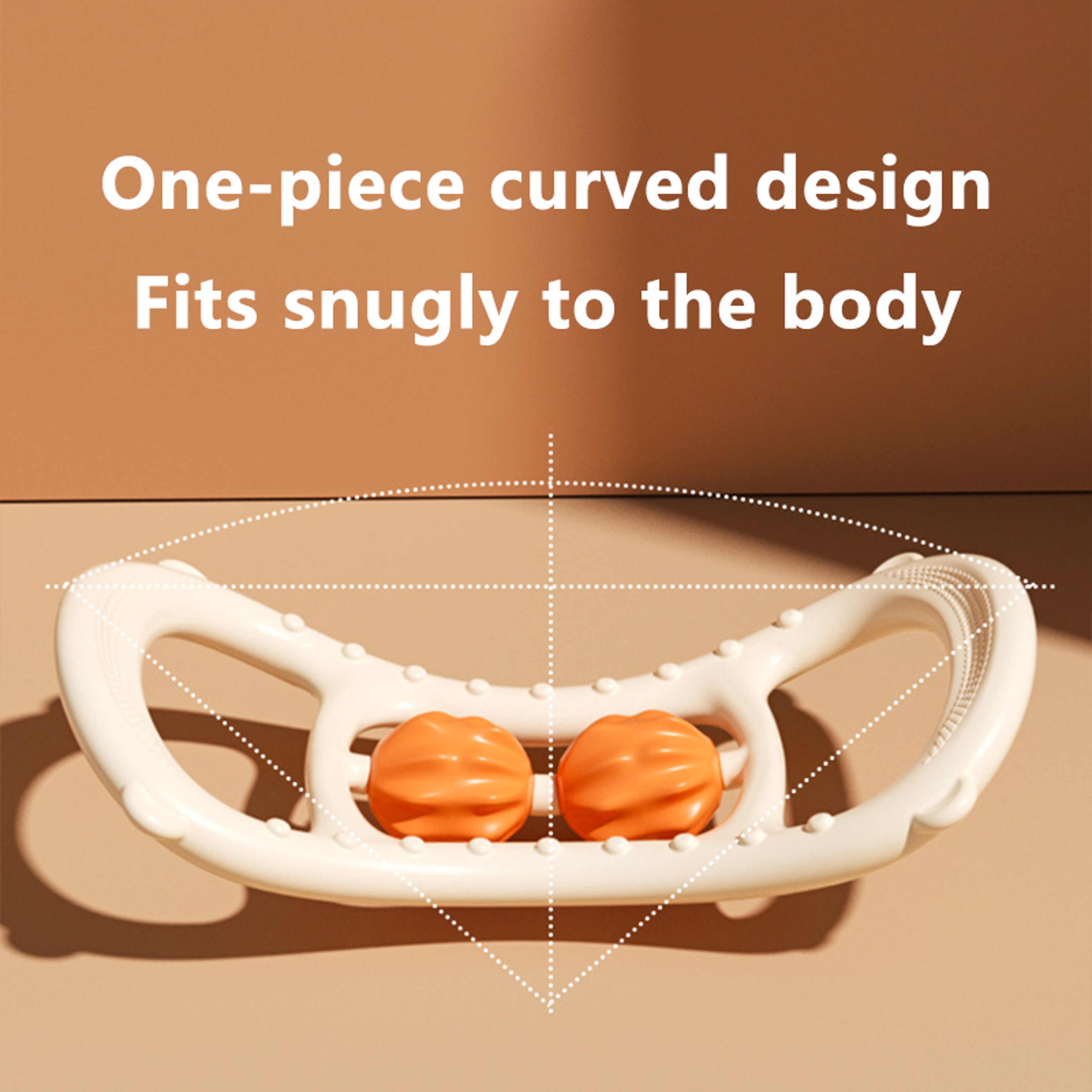 FlexRelief Pilates Ring  Yoga Ring For Stretching Back Relief Fascia Massage And Full Body Fitness 5