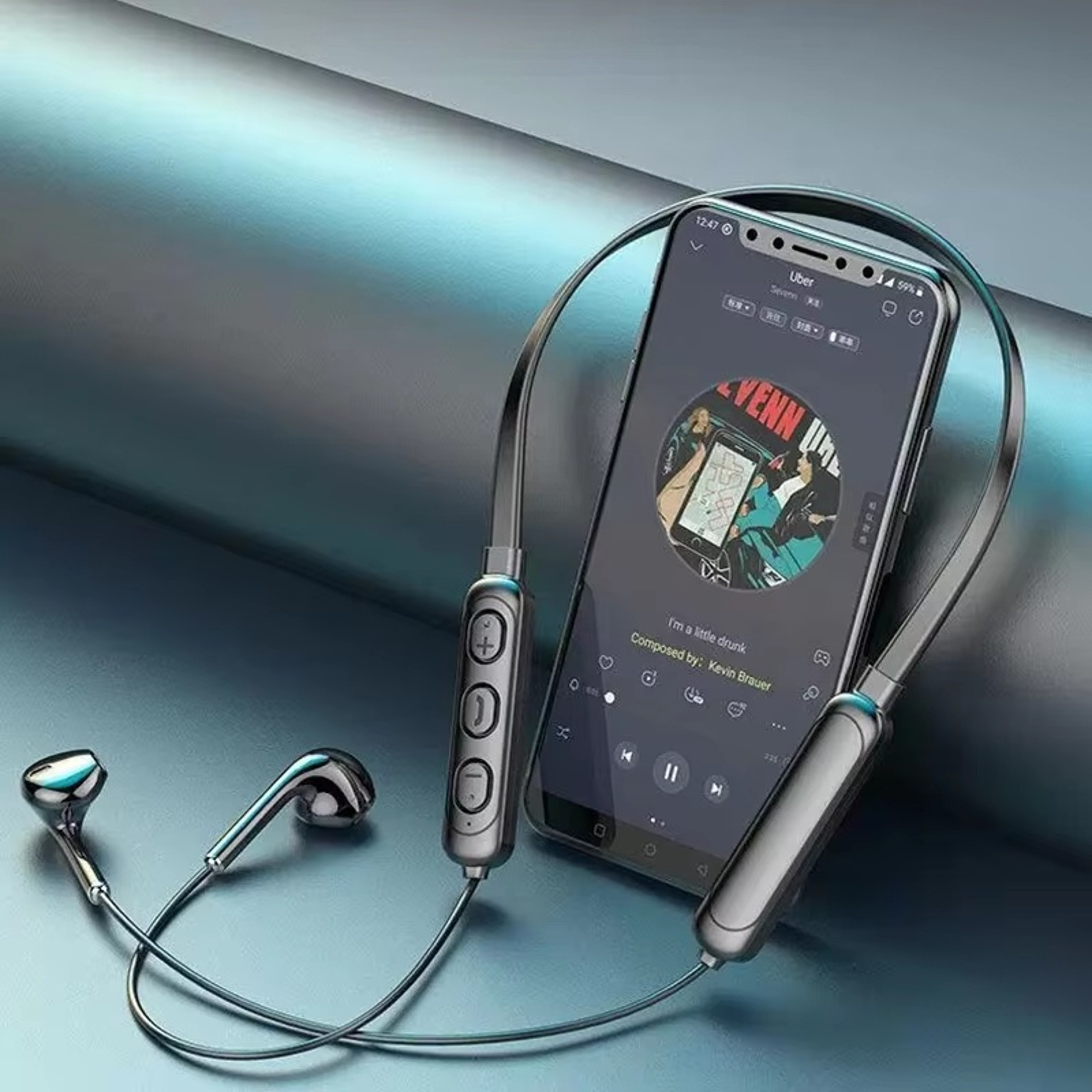 9D Bluetooth earbuds with HD Mic Long Battery HiFi Stereo Wireless Earbuds for Sports & Daily Use – view 2